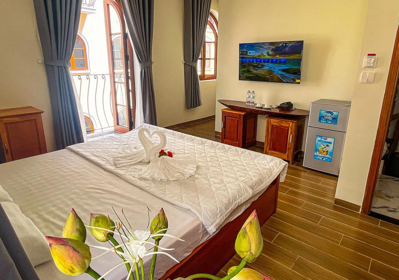 Bed in Thuận Linh Coffee & Homestay