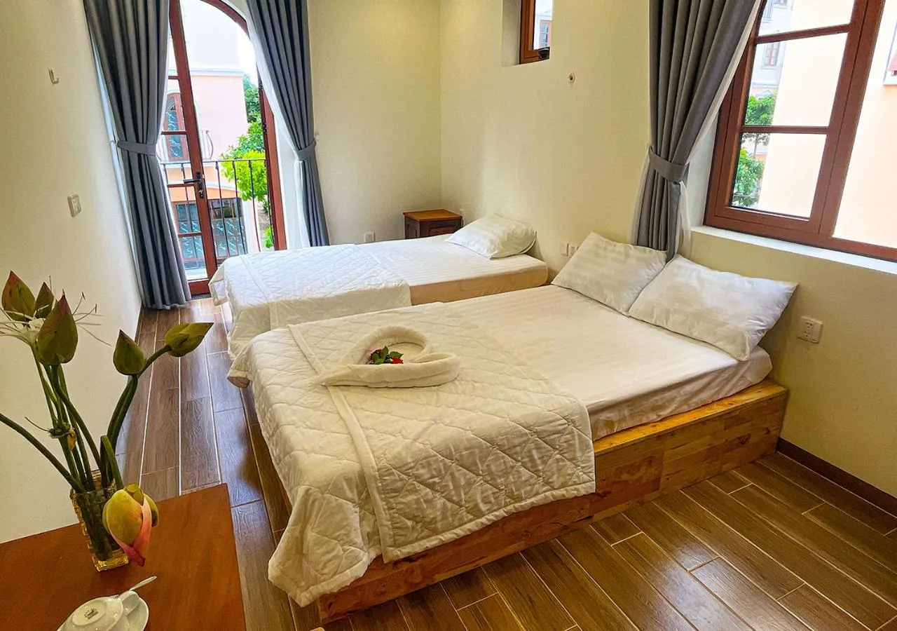 Bed in Thuận Linh Coffee & Homestay