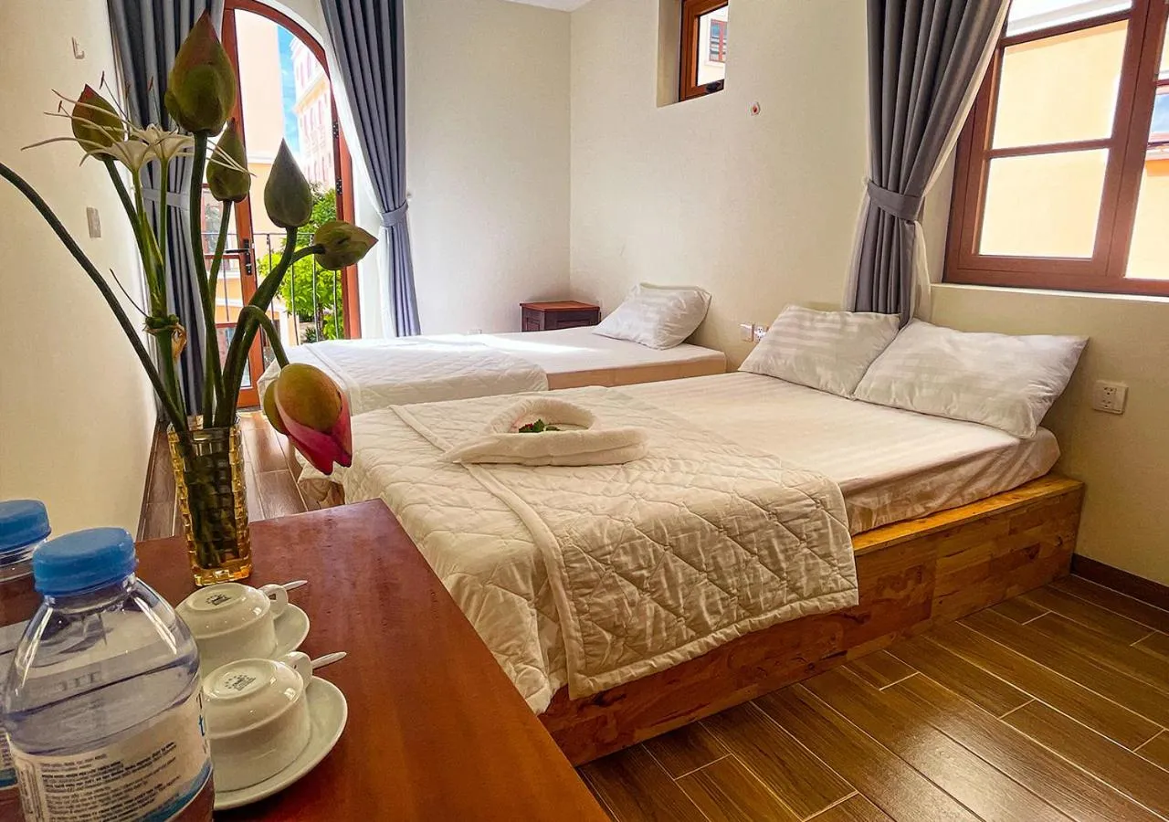 Bed in Thuận Linh Coffee & Homestay