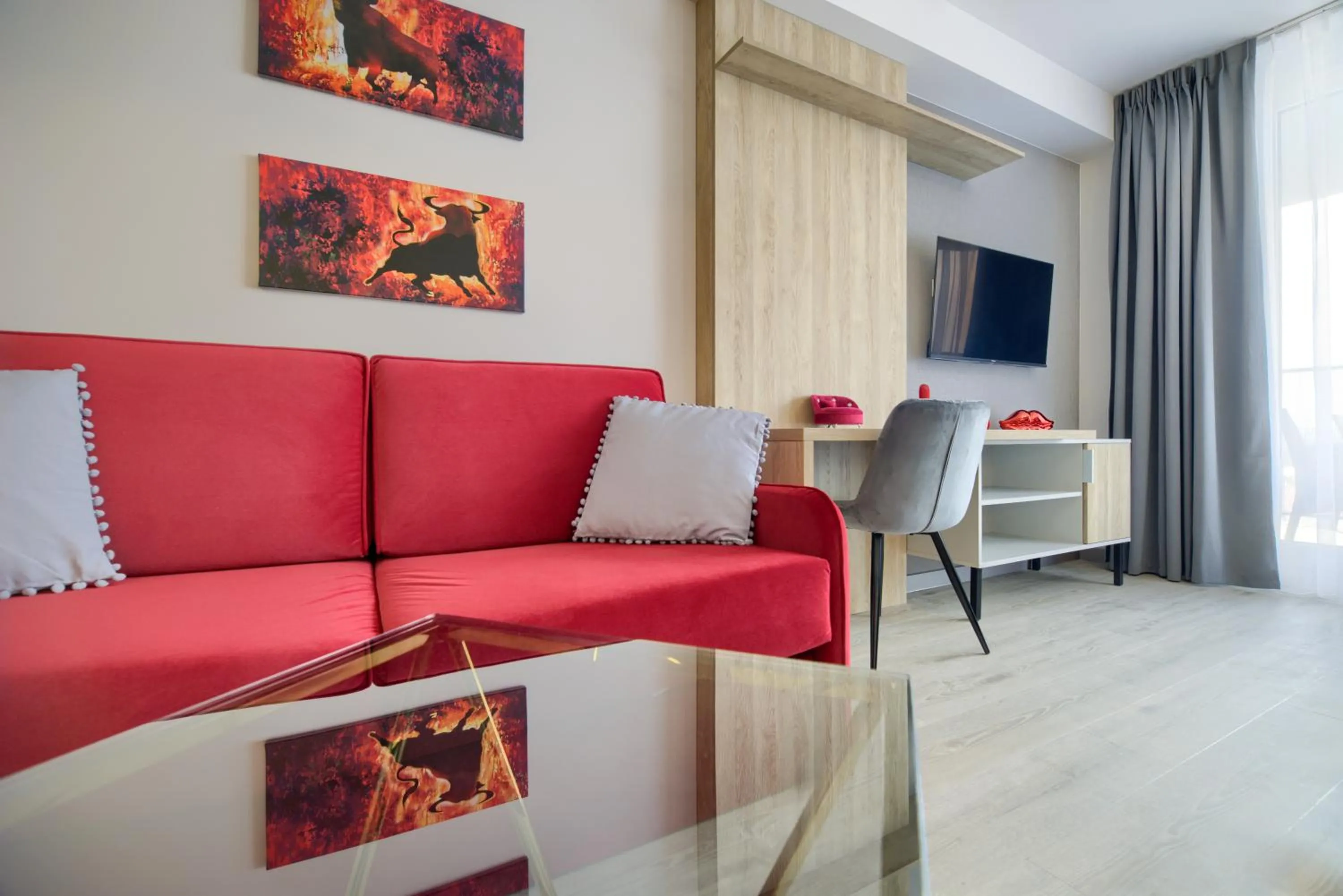 Family Room in AboutArtApartments - Otyńska 4