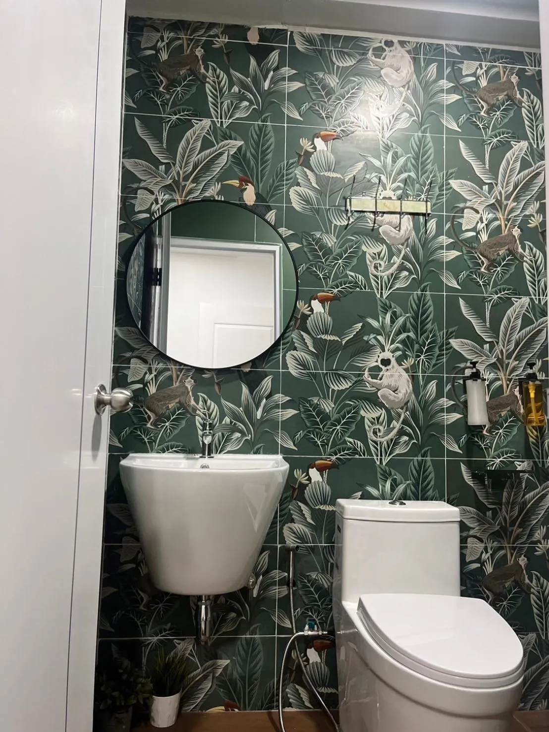 Bathroom in DonMueang station hotel