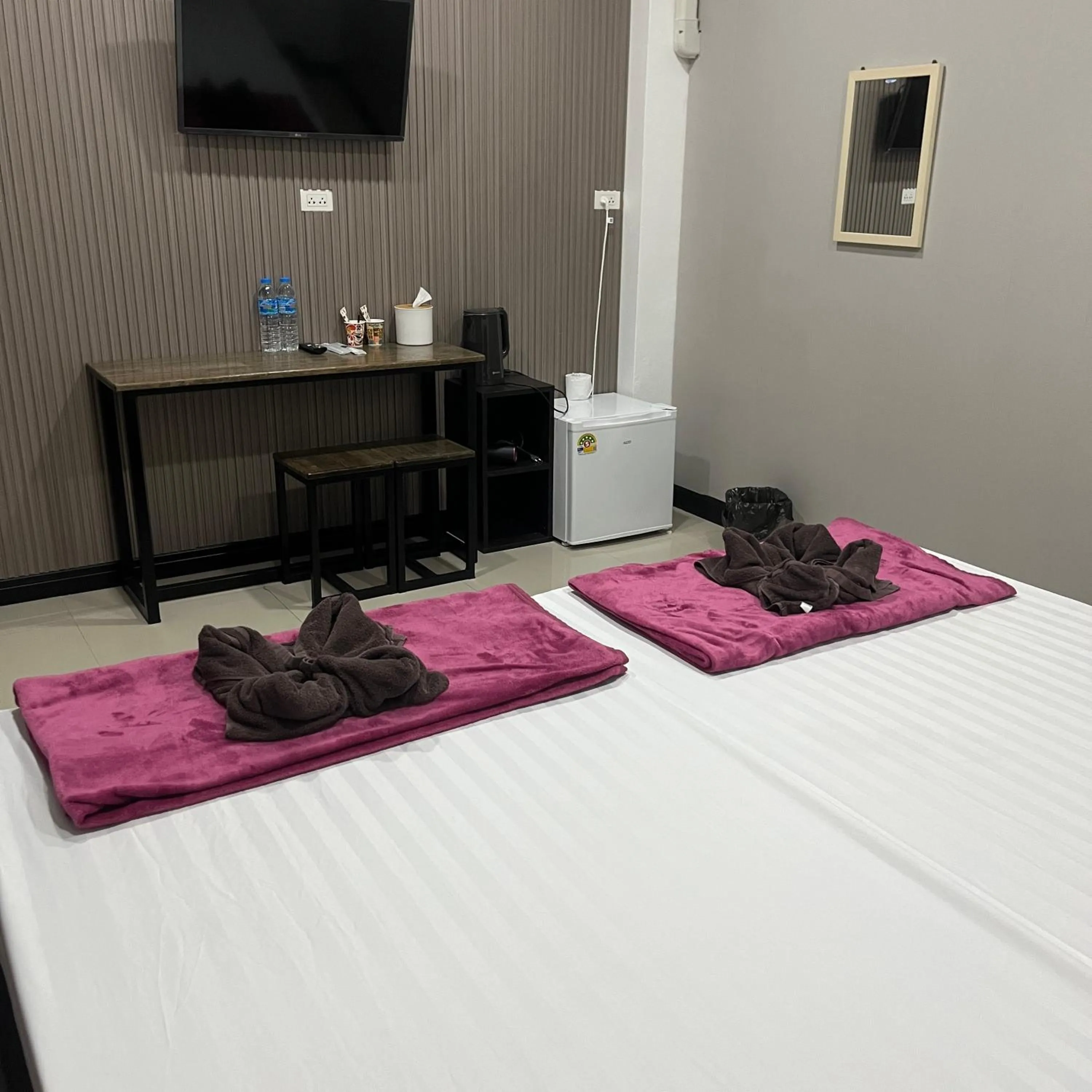 TV and multimedia, Bed in DonMueang station hotel