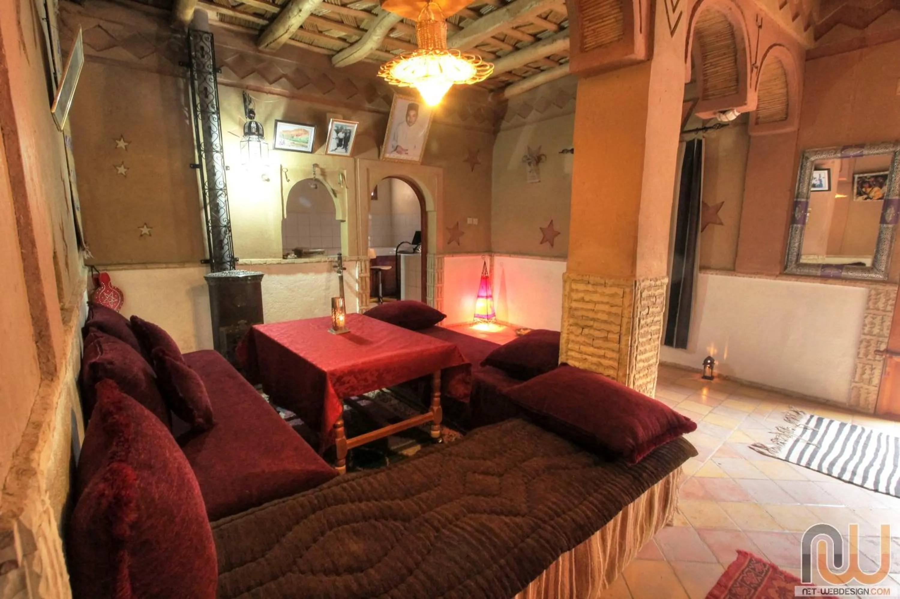 Lobby or reception, Bed in Auberge La Fibule Du Dades