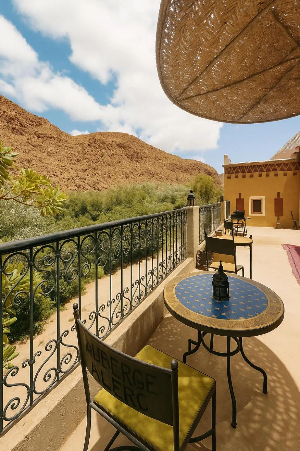 Patio in Auberge La Fibule Du Dades