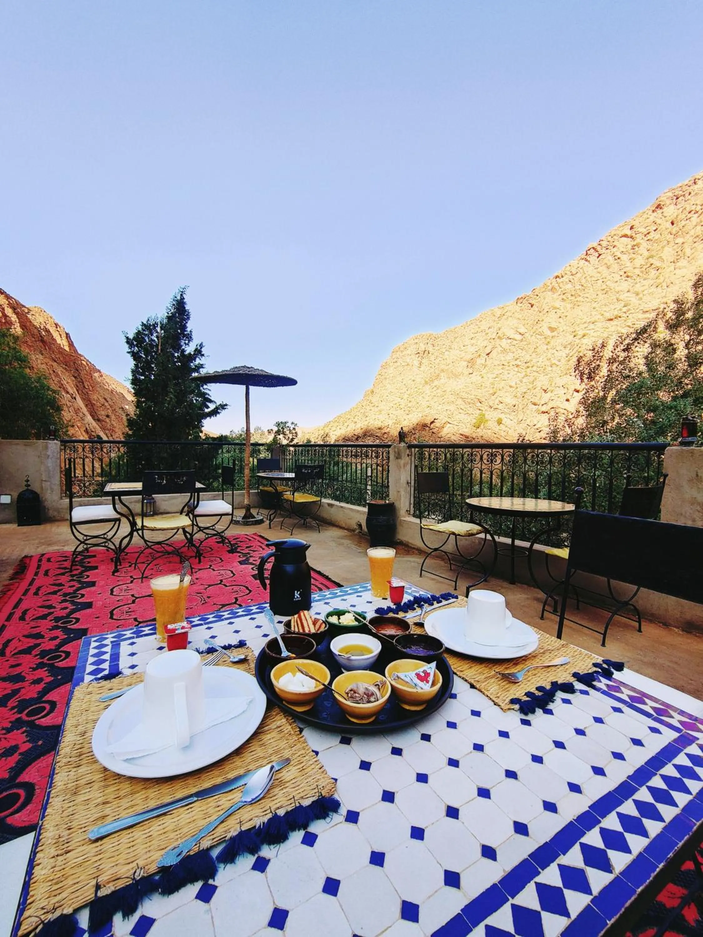 Natural landscape in Auberge La Fibule Du Dades