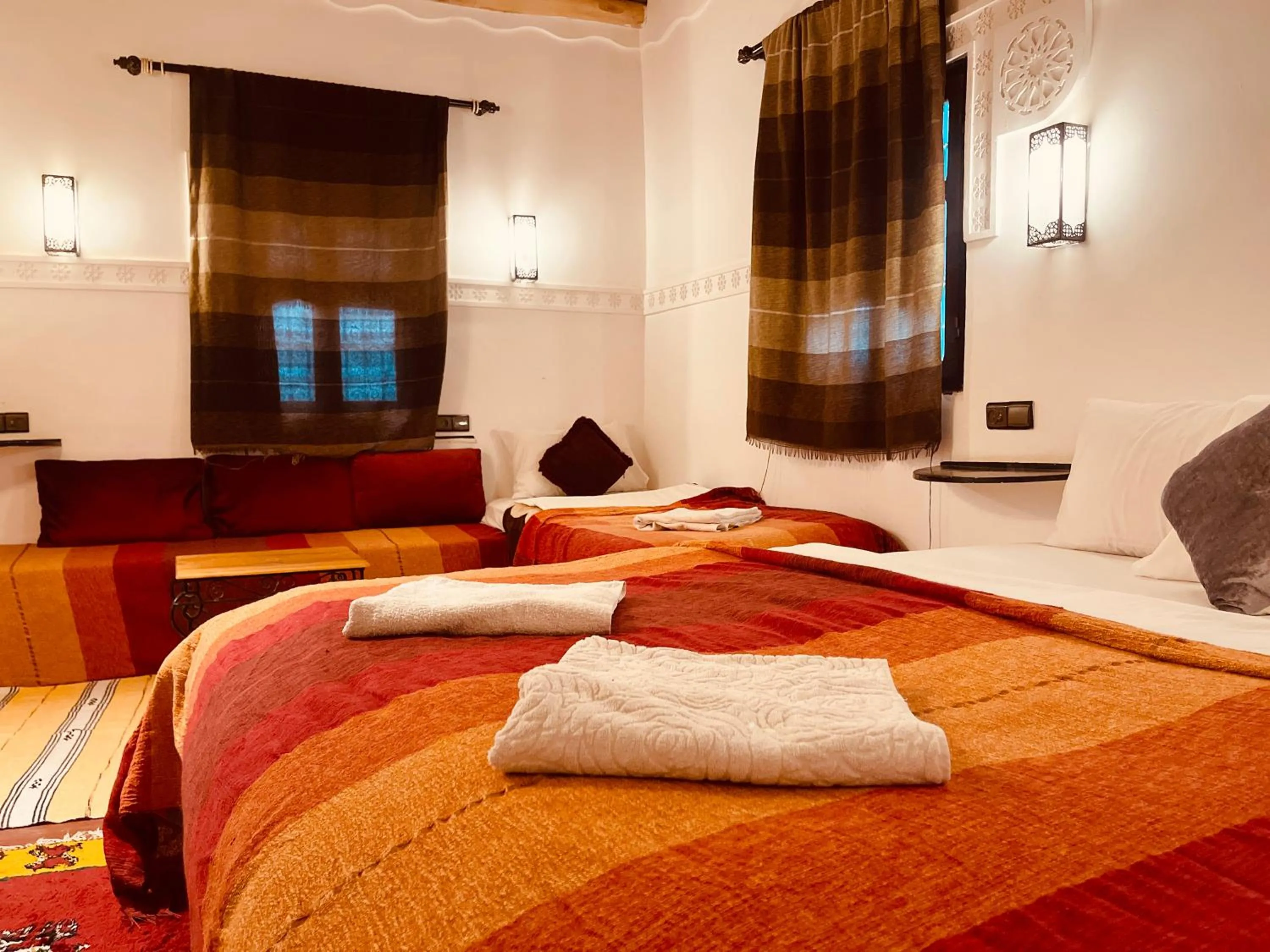 Bed in Auberge La Fibule Du Dades