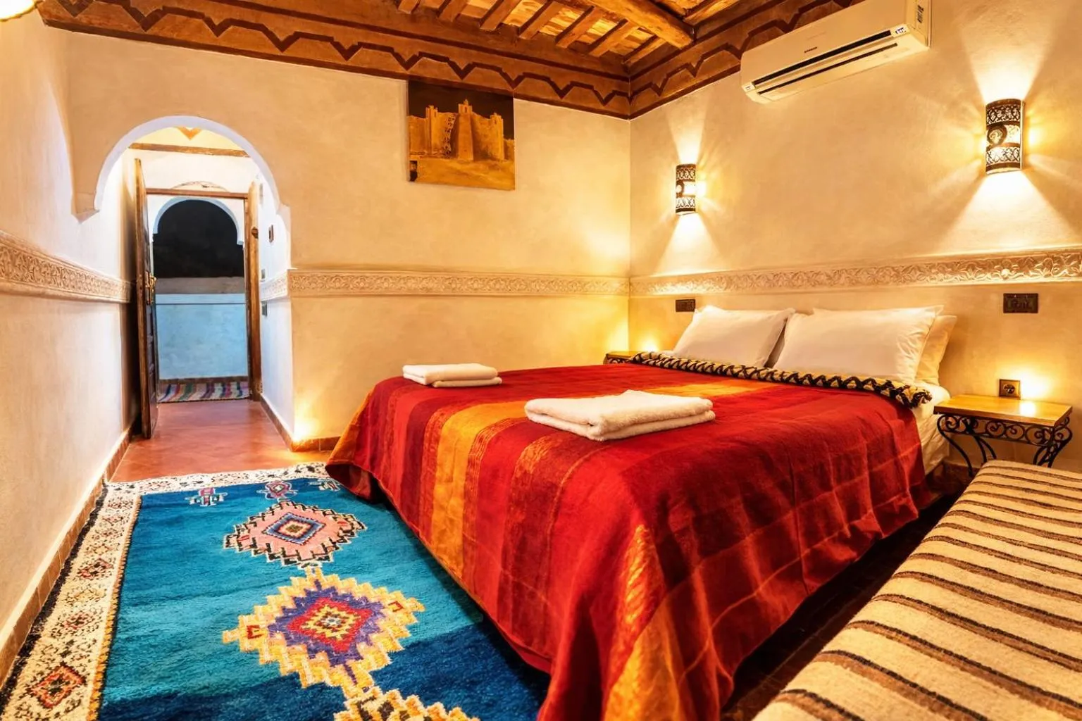 Bed in Auberge La Fibule Du Dades