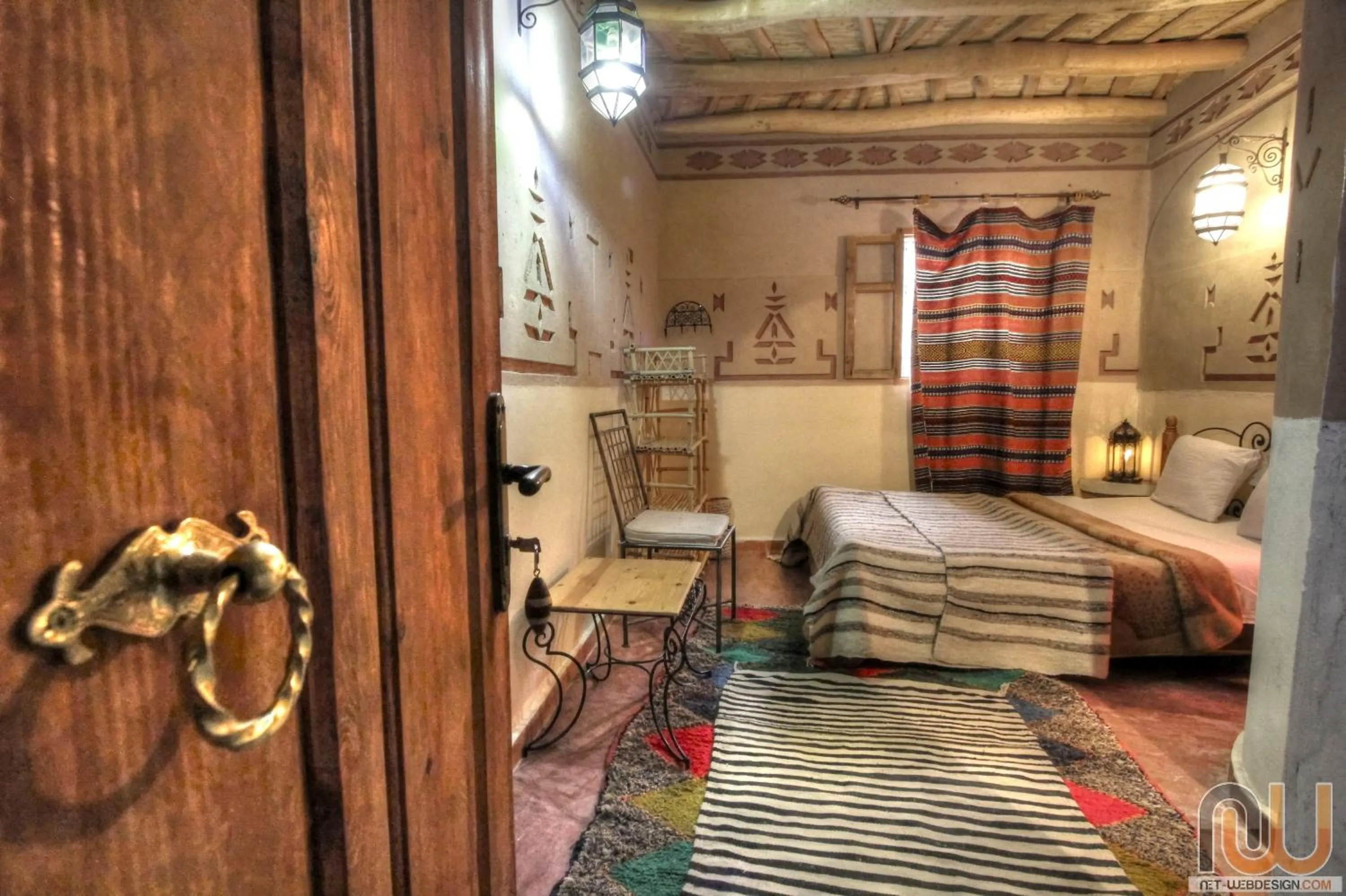 Living room, Bed in Auberge La Fibule Du Dades