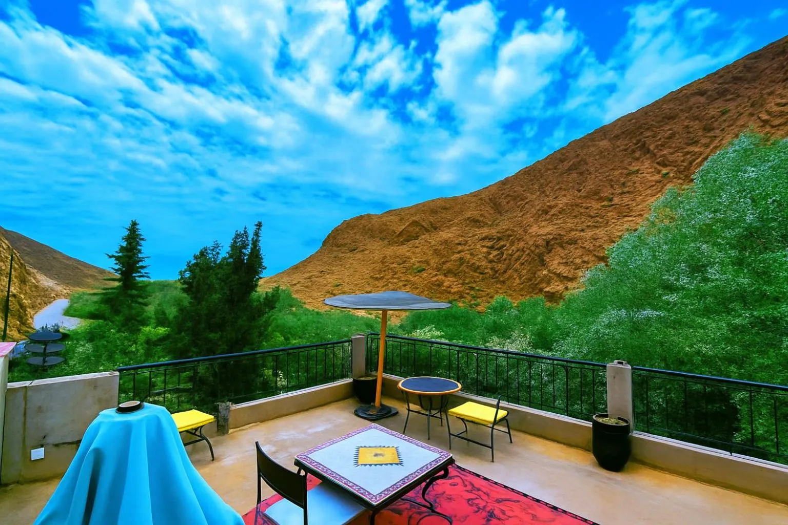 View (from property/room) in Auberge La Fibule Du Dades