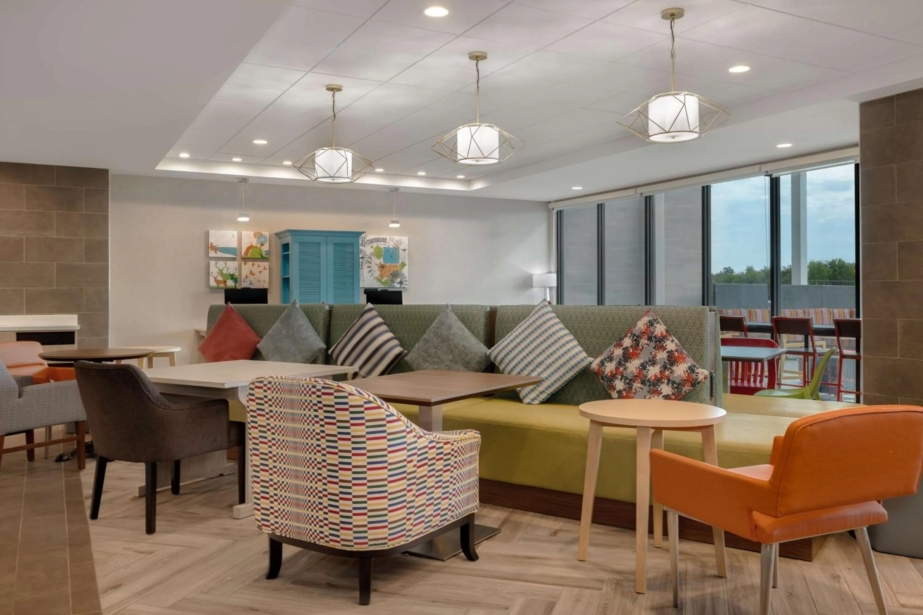 Lobby or reception in Home2 Suites By Hilton Brownwood