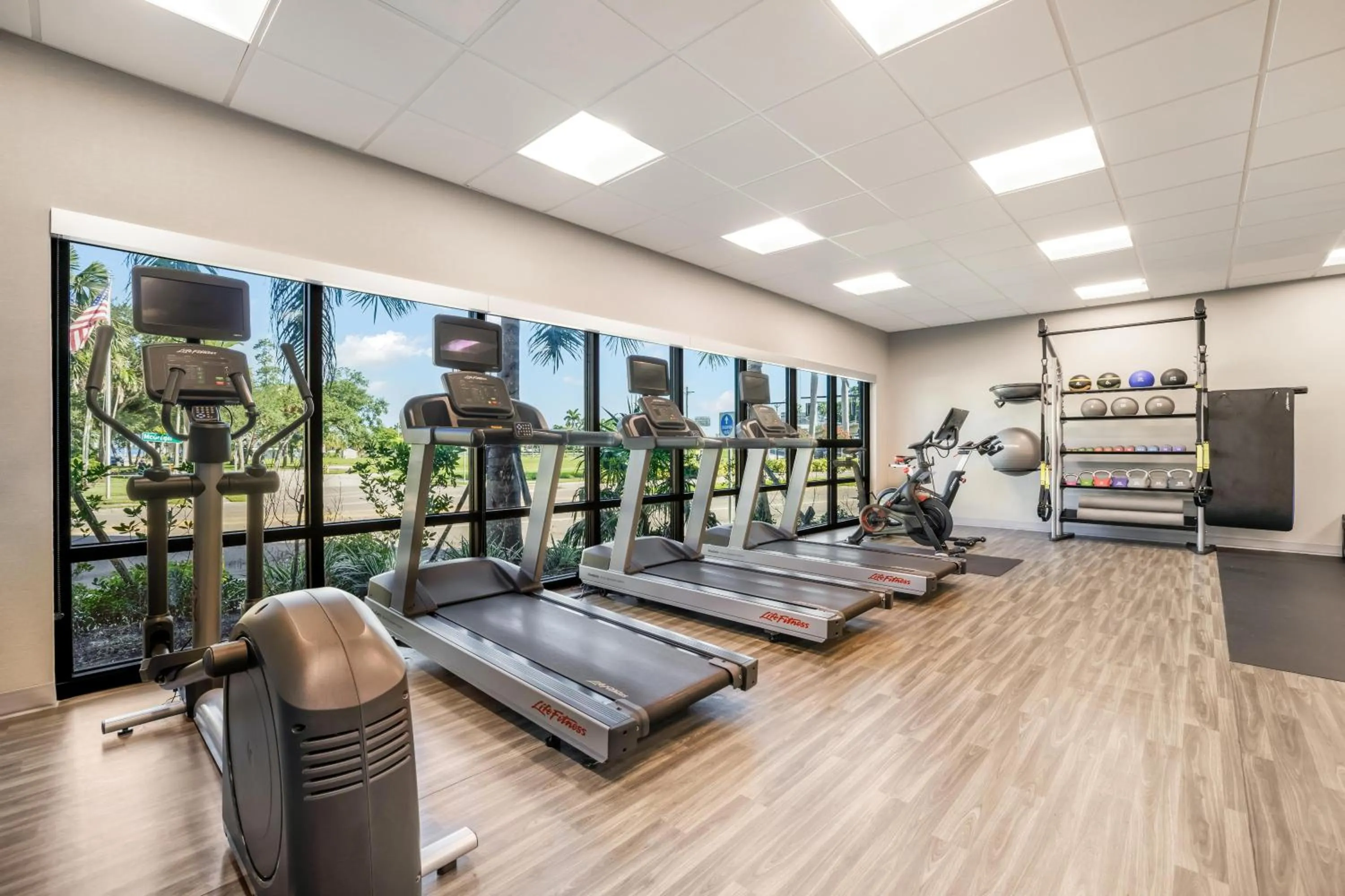 Fitness centre/facilities in Hampton Inn Fort Myers Downtown