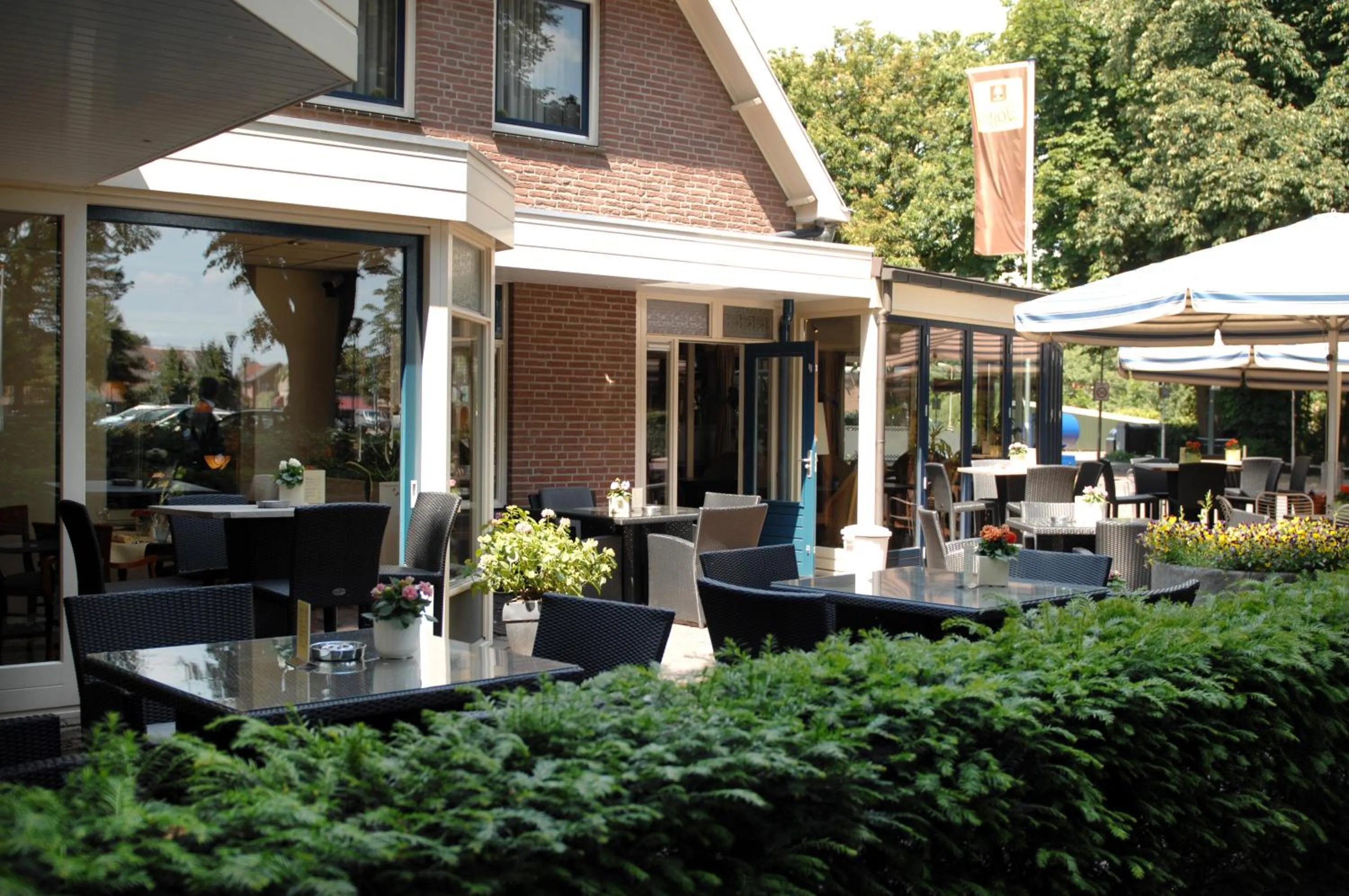 Balcony/Terrace in Hotel Hof van Twente
