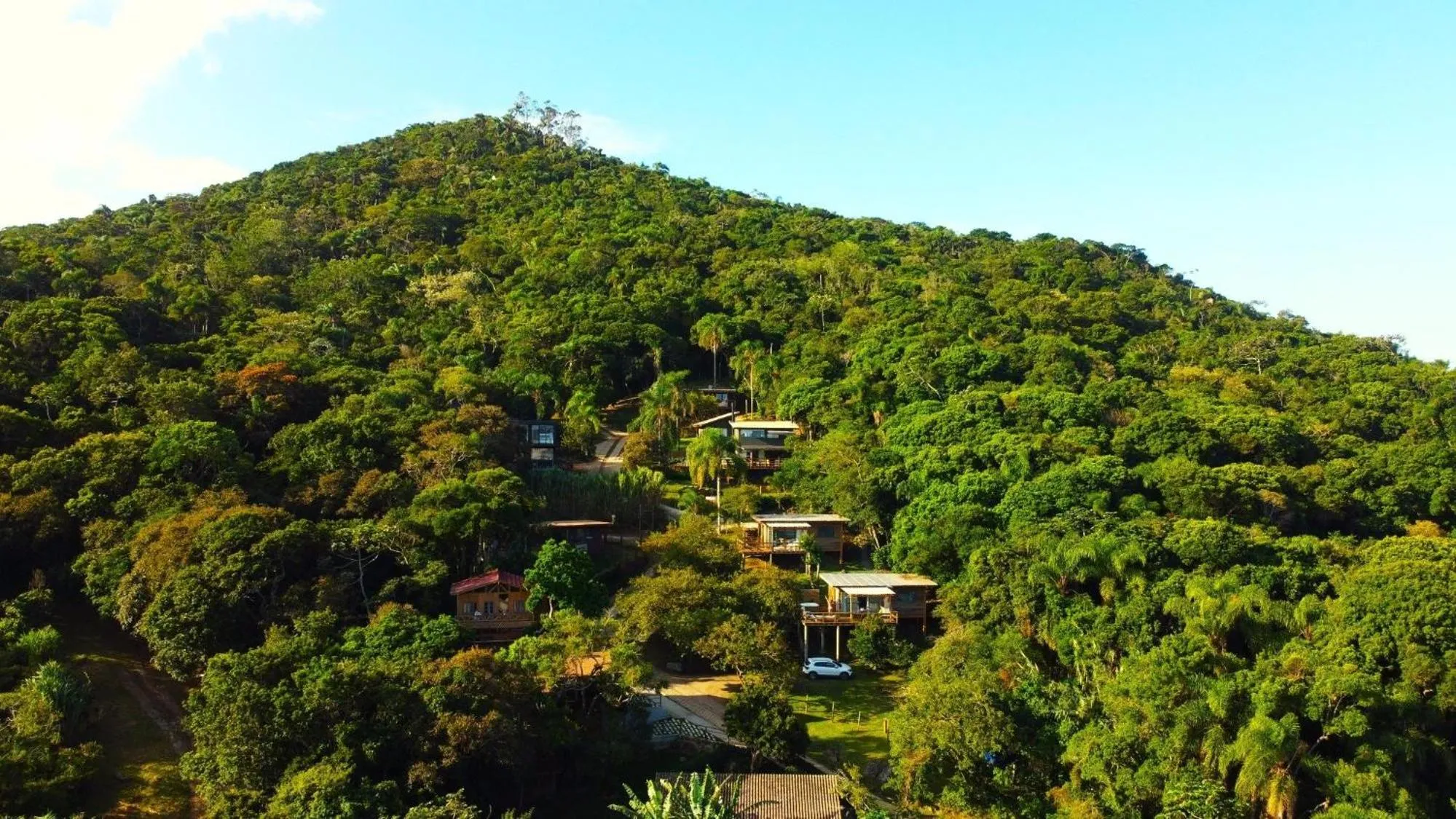 Bird's eye view in Chalés e Bangalôs Ibiraquera