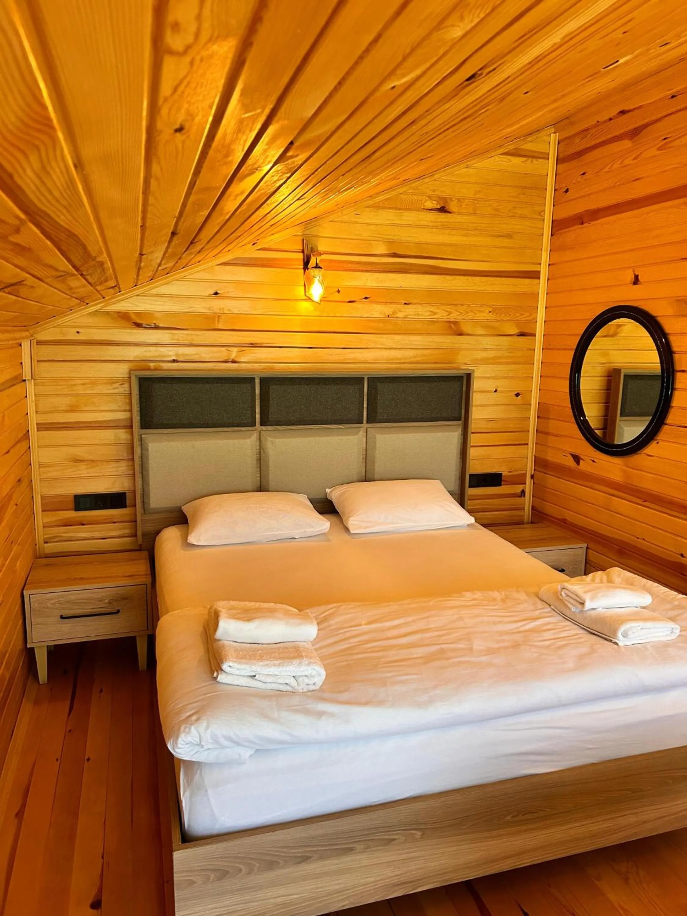 Bed in Meydan Şelale Dağ Evi