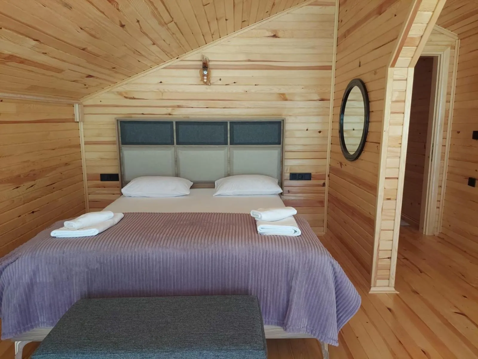 Bed in Meydan Şelale Dağ Evi