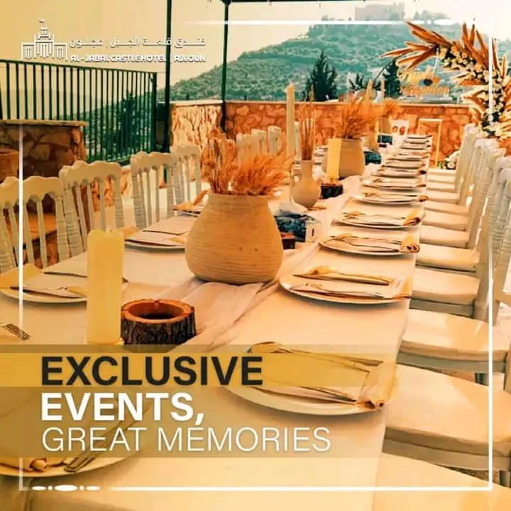 Restaurant/places to eat in Al-jabal castle Hotel - Ajloun