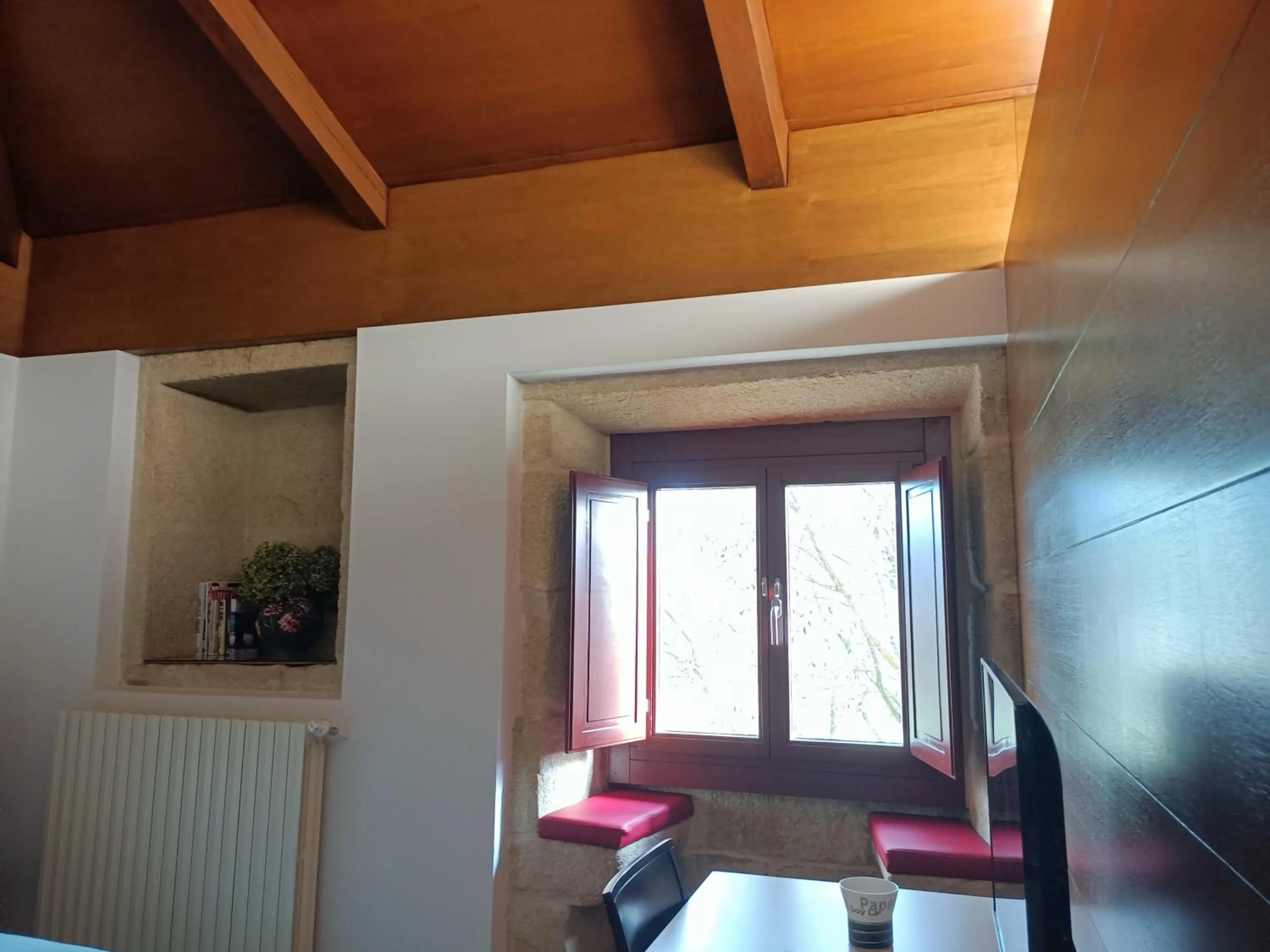 Seating area in Casa das Capelas