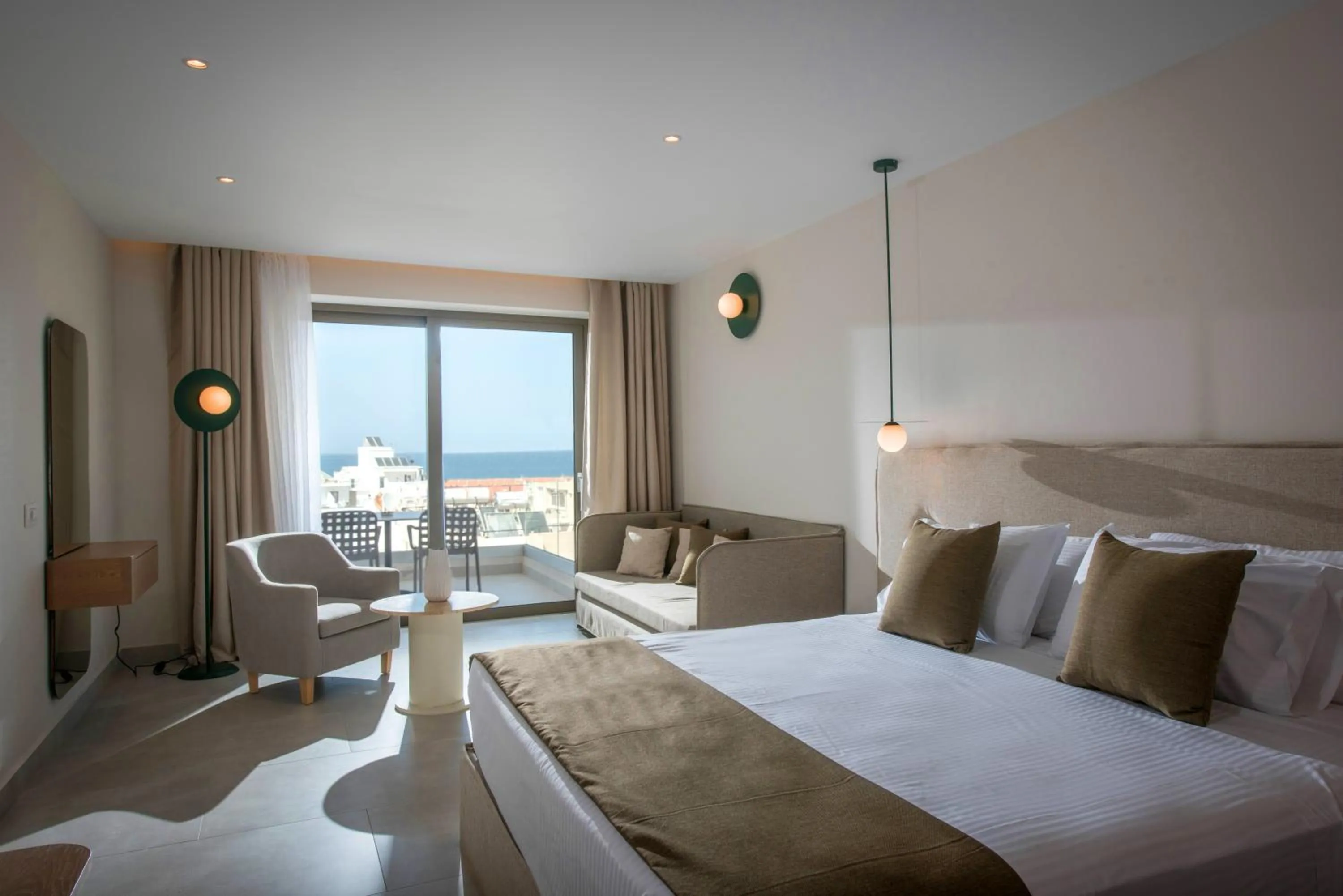 Bed in San Antonio Boutique Hotel & Spa - Adults Only