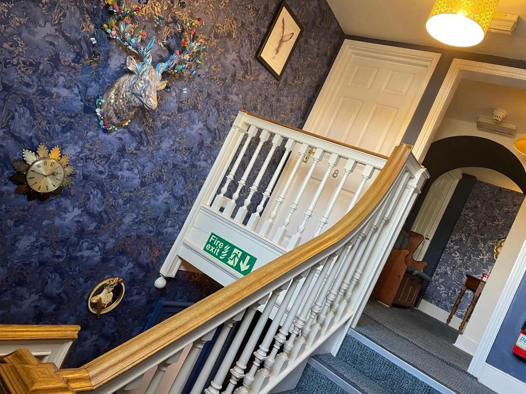 Lobby or reception in The Mansion House Hotel