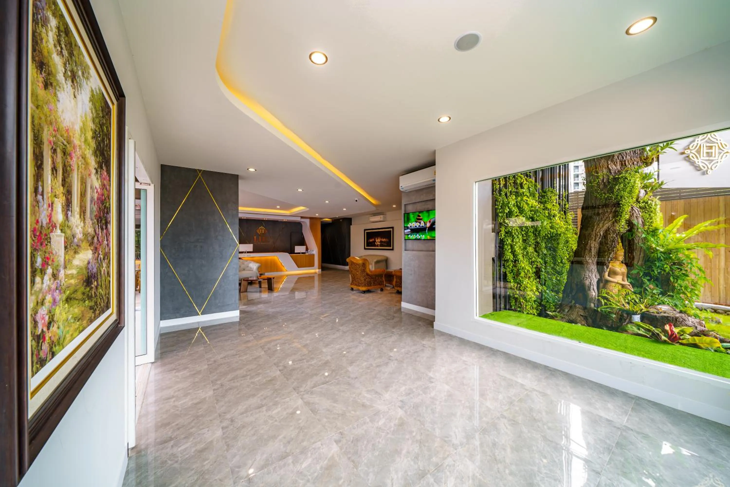 Lobby or reception in LHC HOTEL AND RESORT