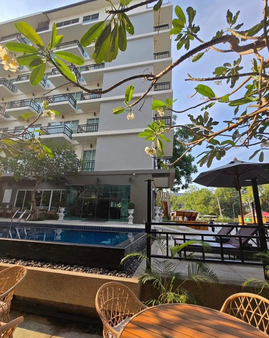 Swimming pool in LHC HOTEL AND RESORT