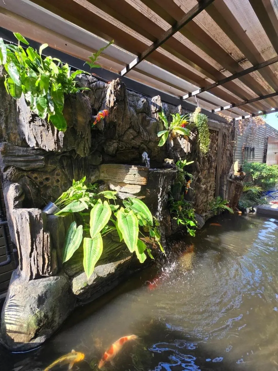 Garden view in LHC HOTEL AND RESORT