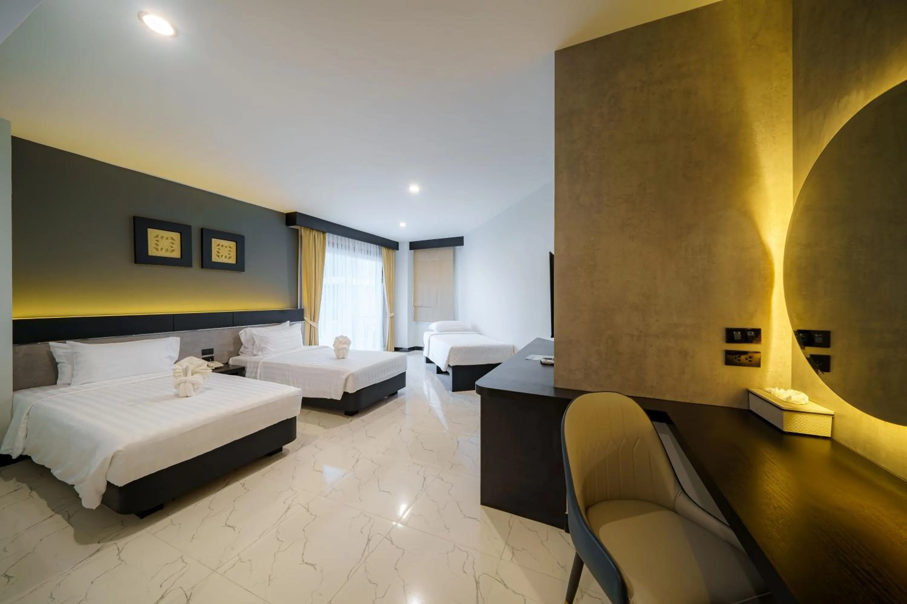 Photo of the whole room, Bed in LHC HOTEL AND RESORT