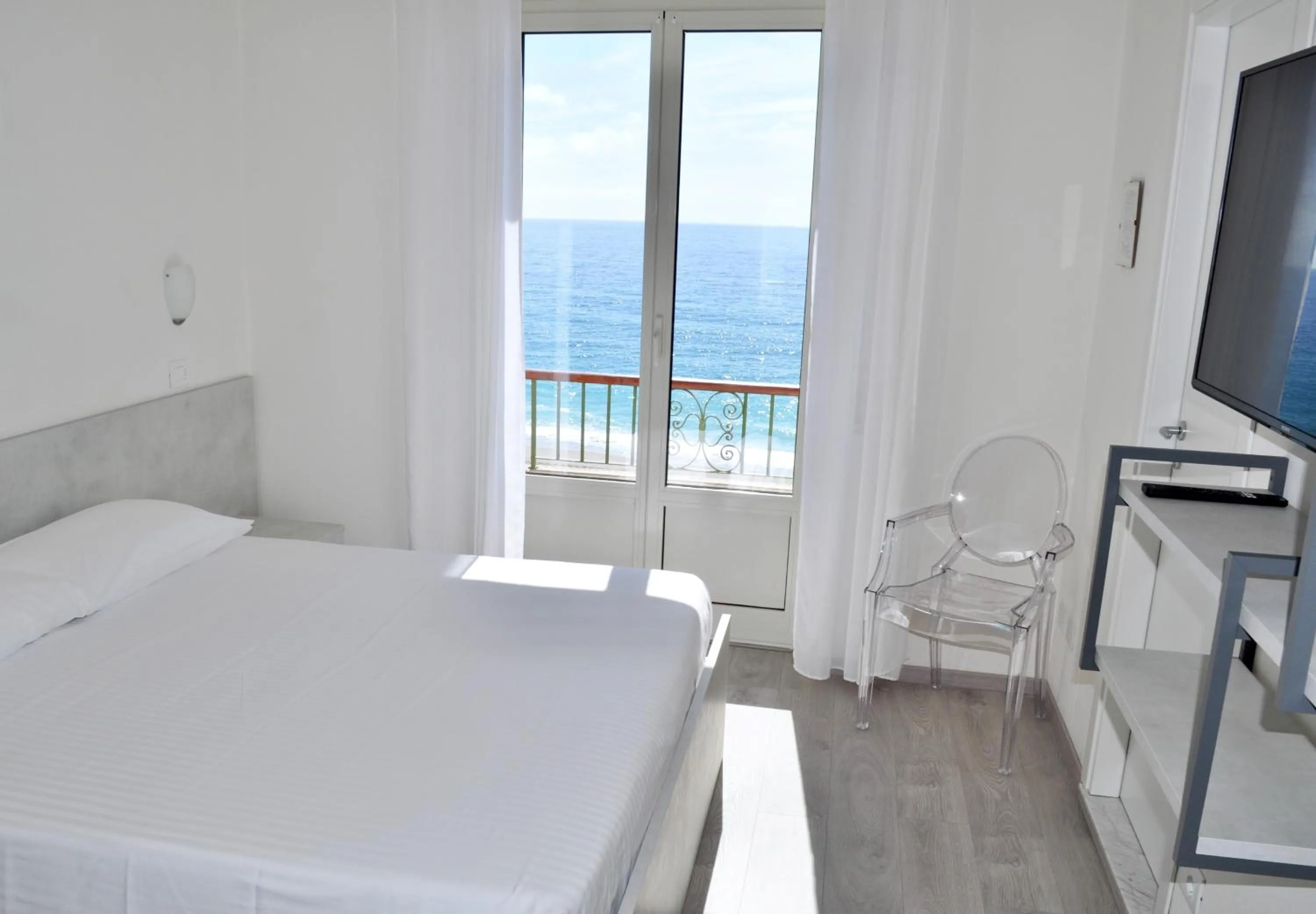 Bed in Hotel Boncardo