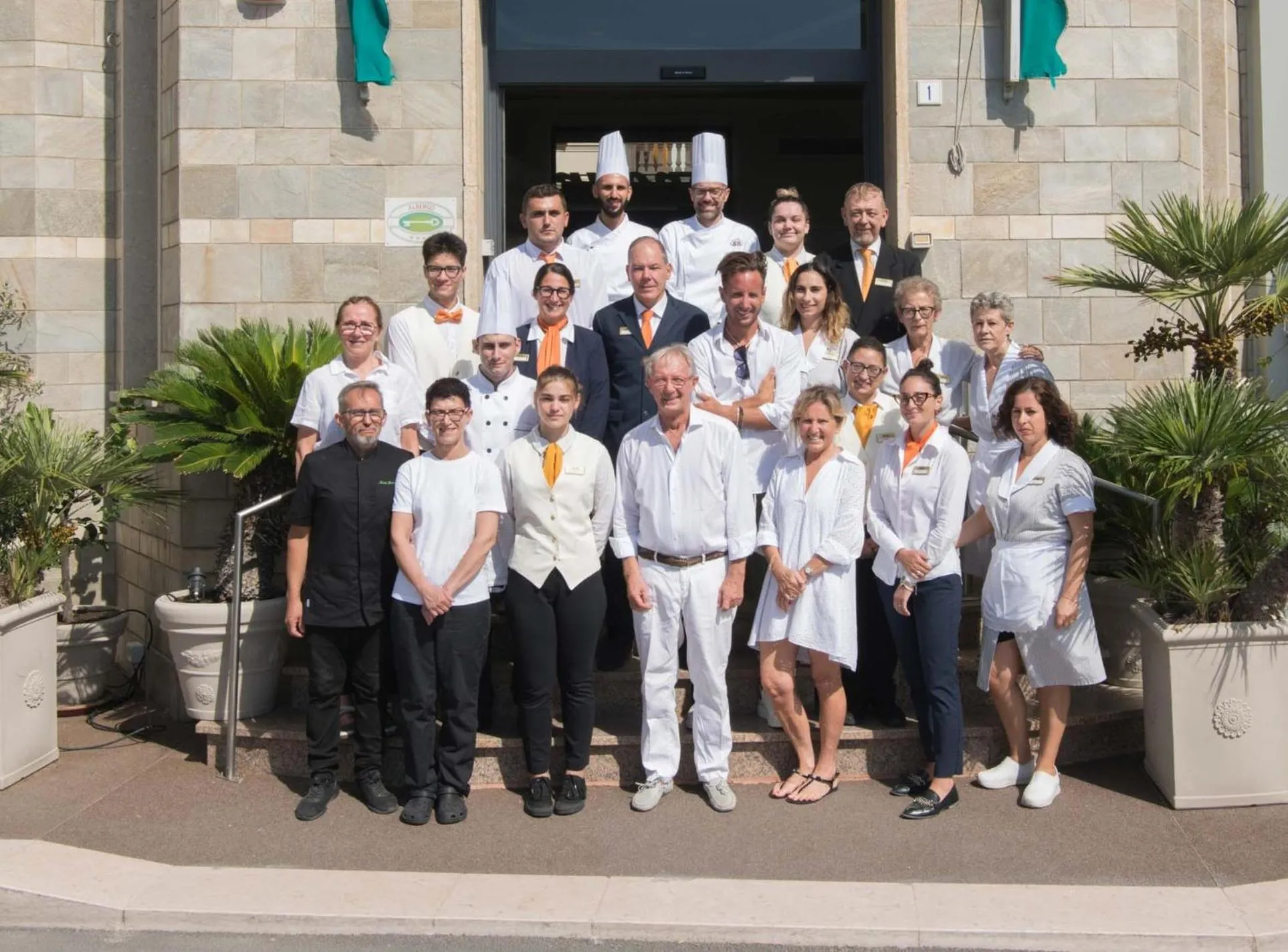 Staff in Hotel Boncardo