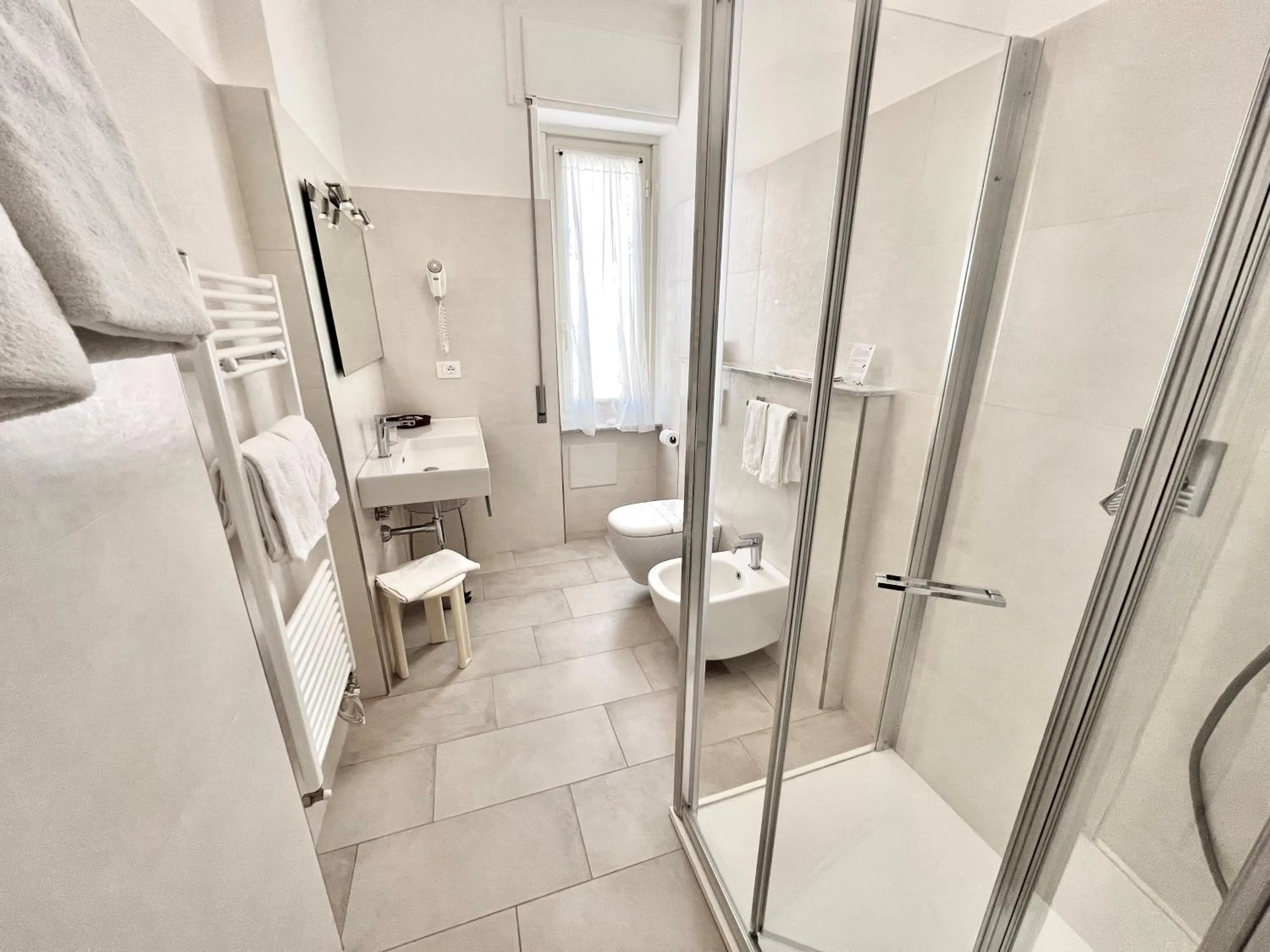 Bathroom in Hotel Boncardo