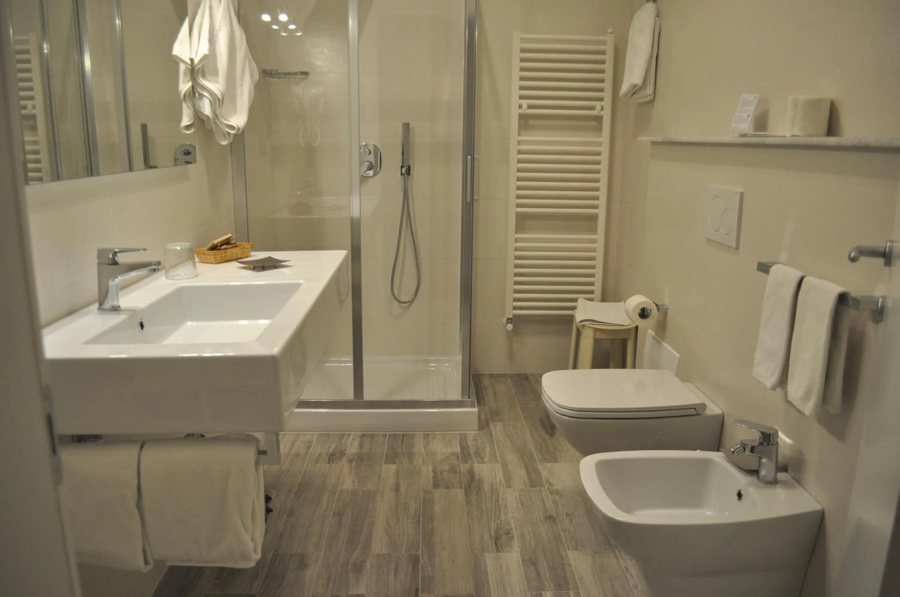 Bathroom in Hotel Boncardo