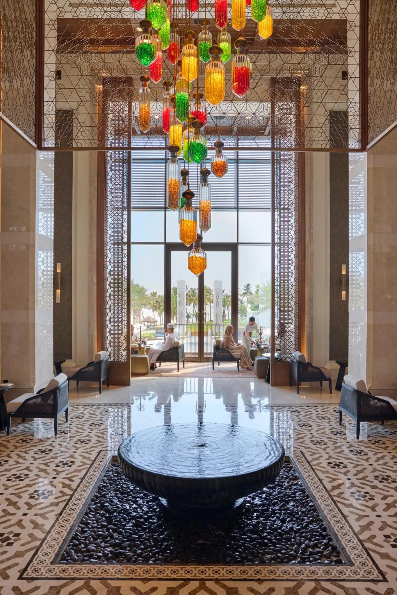 Lobby or reception in Mandarin Oriental, Muscat