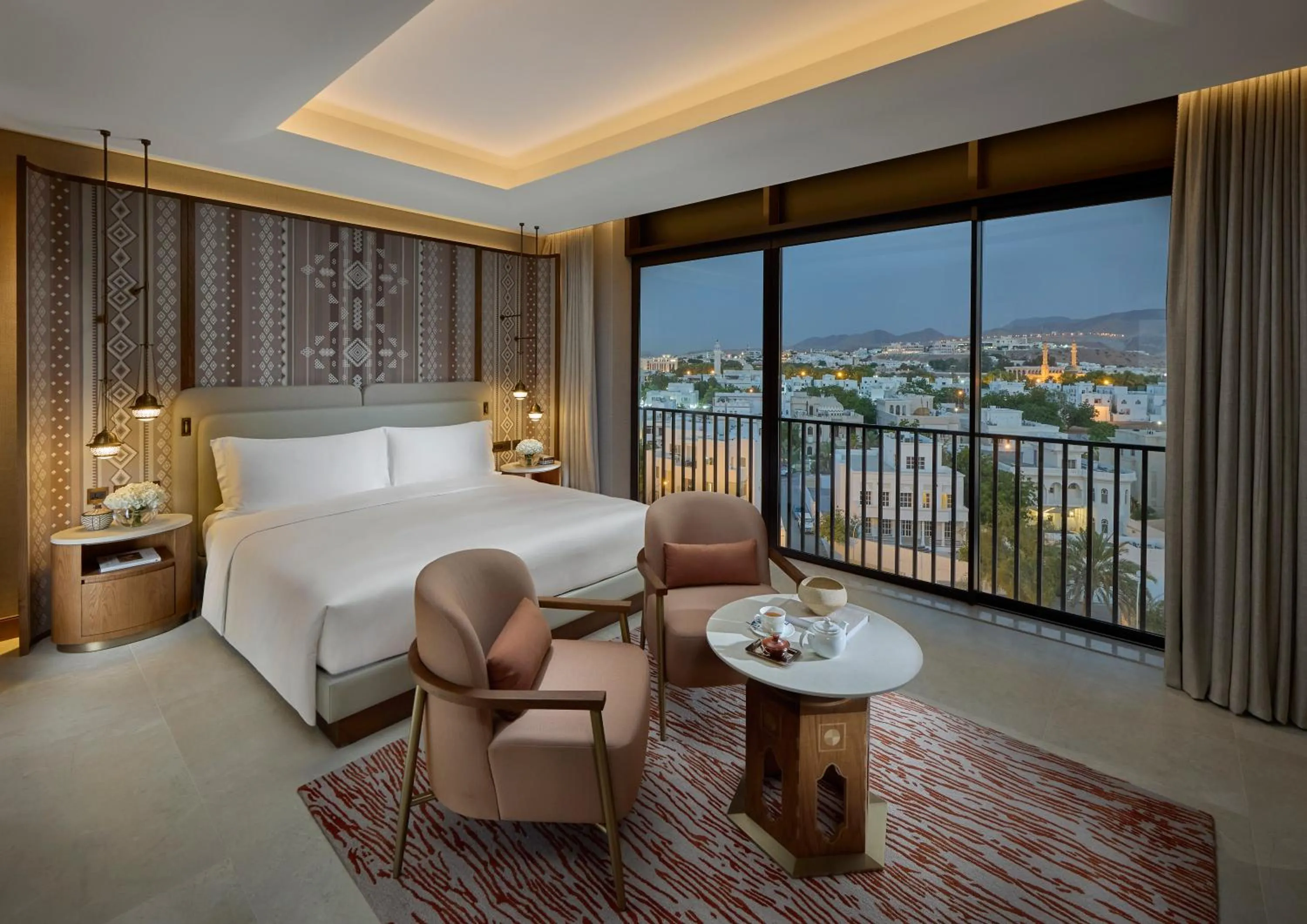 Bedroom, Bed in Mandarin Oriental, Muscat
