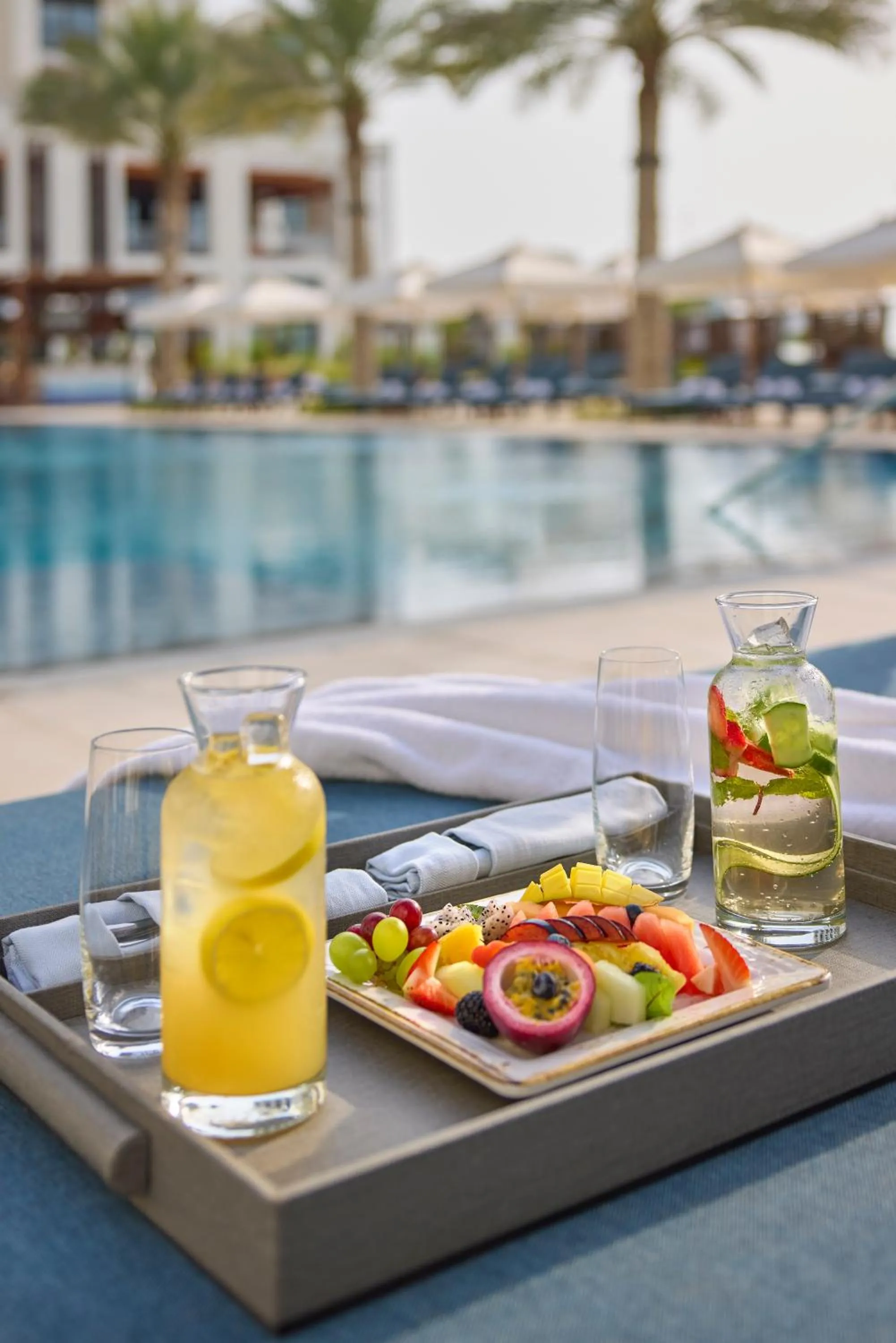 Swimming pool in Mandarin Oriental, Muscat