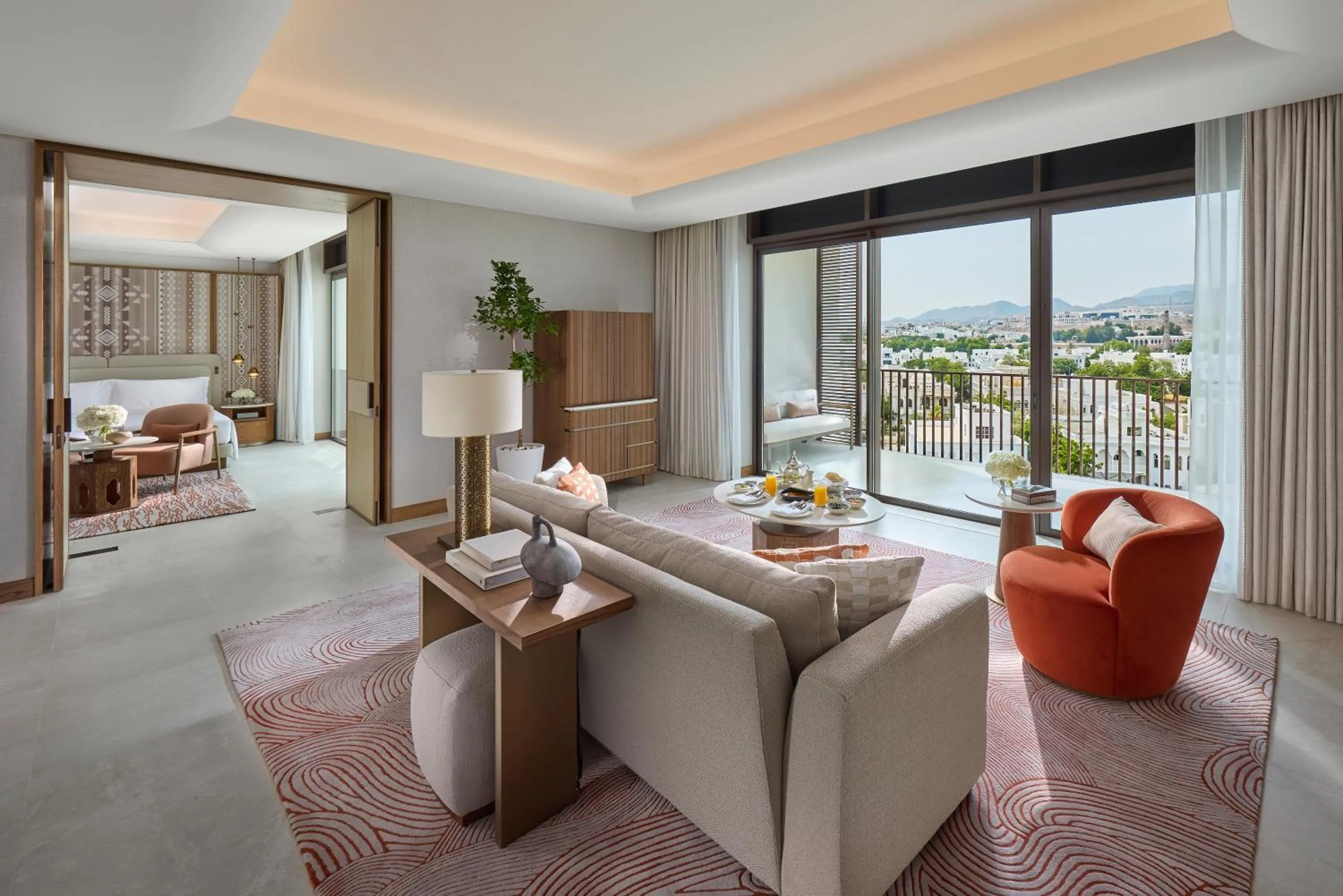 Living room in Mandarin Oriental, Muscat