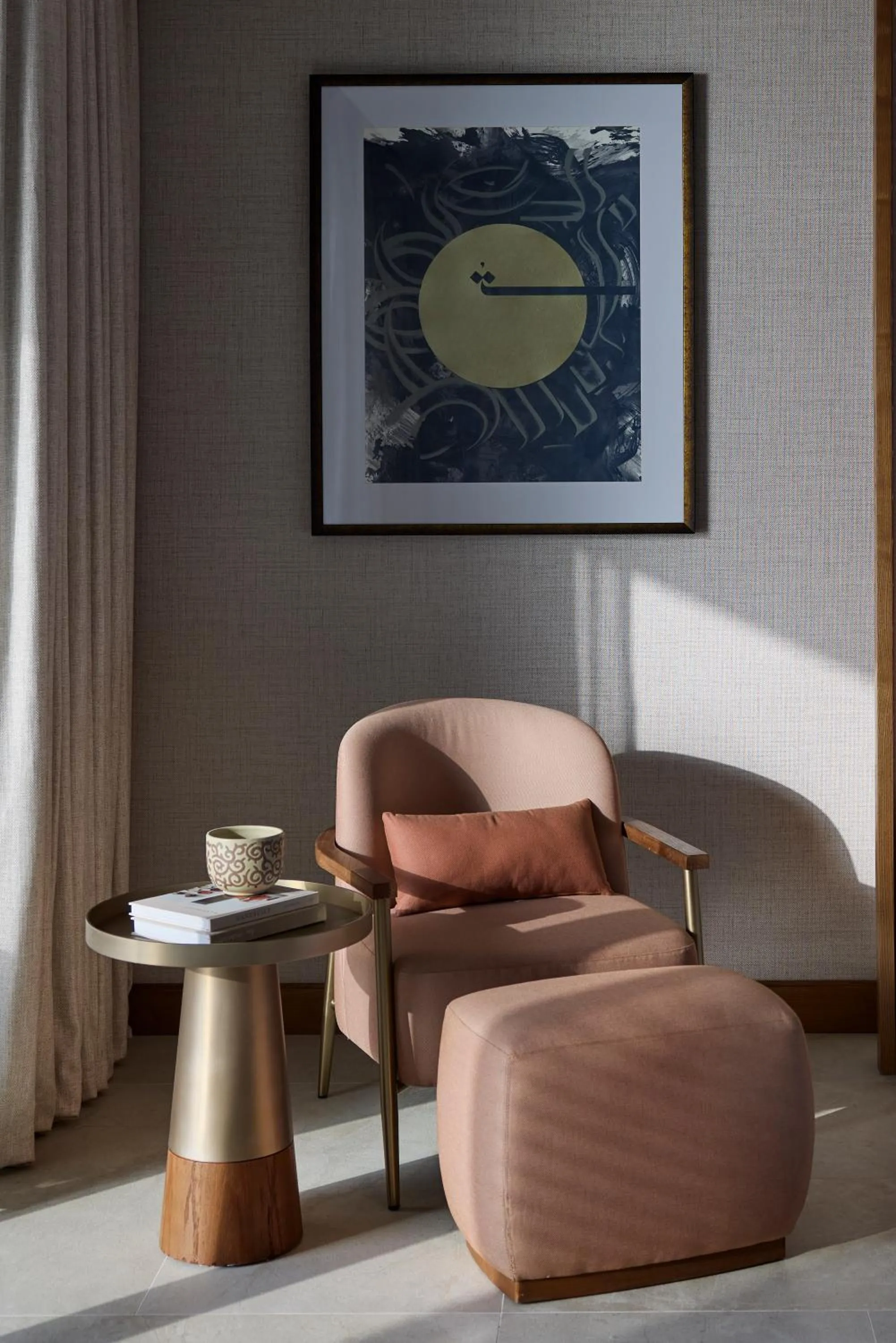 Seating area in Mandarin Oriental, Muscat