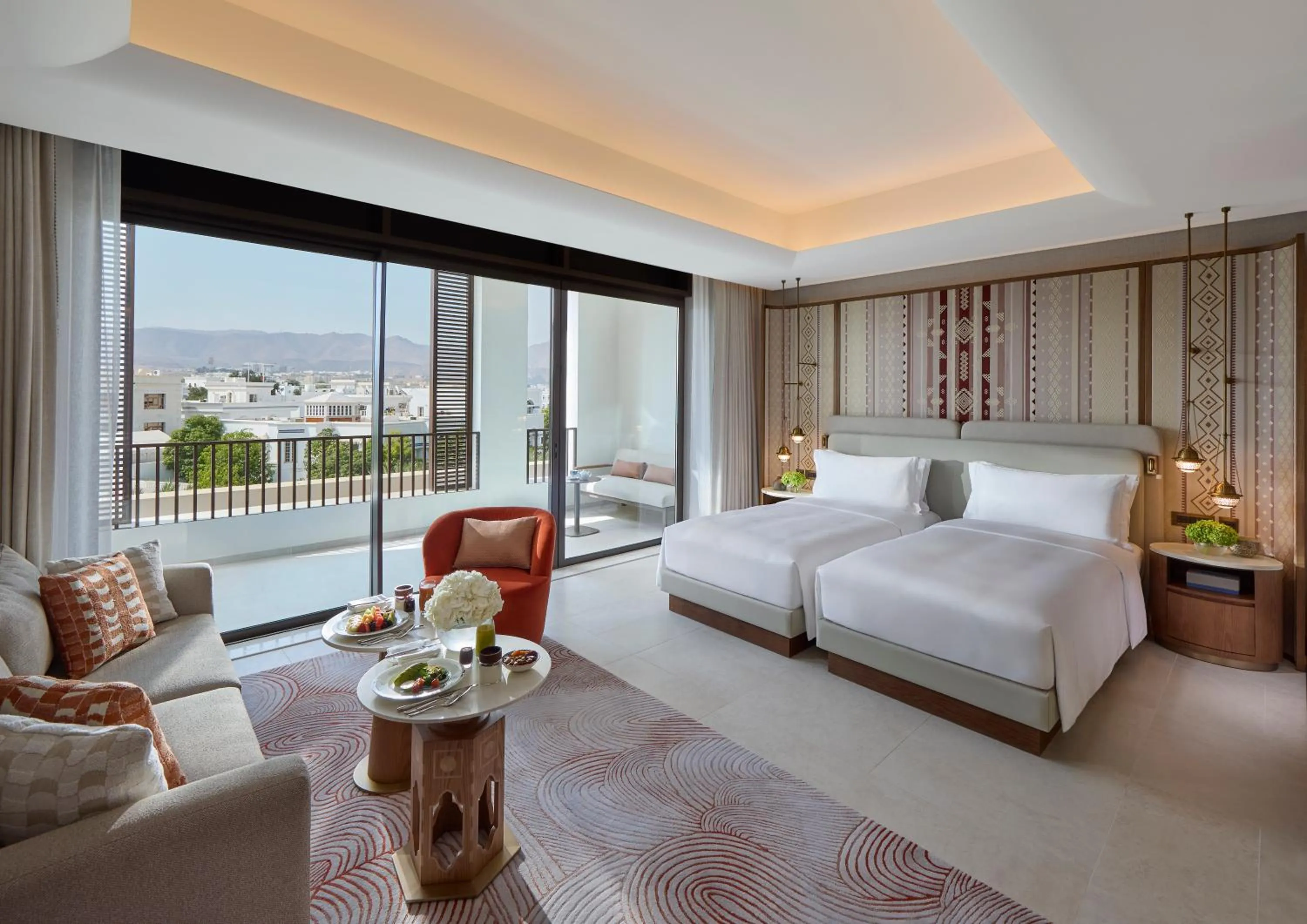 Bed in Mandarin Oriental, Muscat