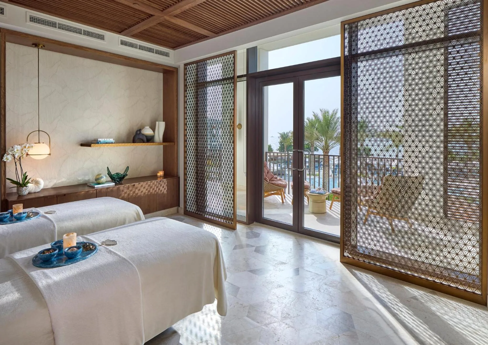 Spa and wellness centre/facilities, Bed in Mandarin Oriental, Muscat