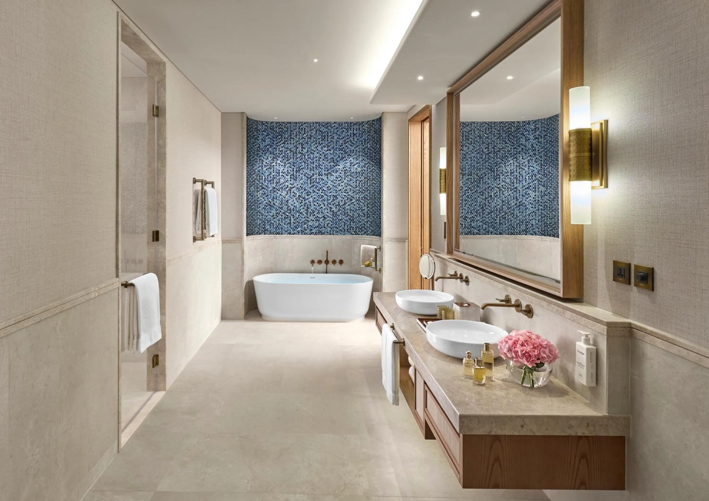 Bathroom in Mandarin Oriental, Muscat