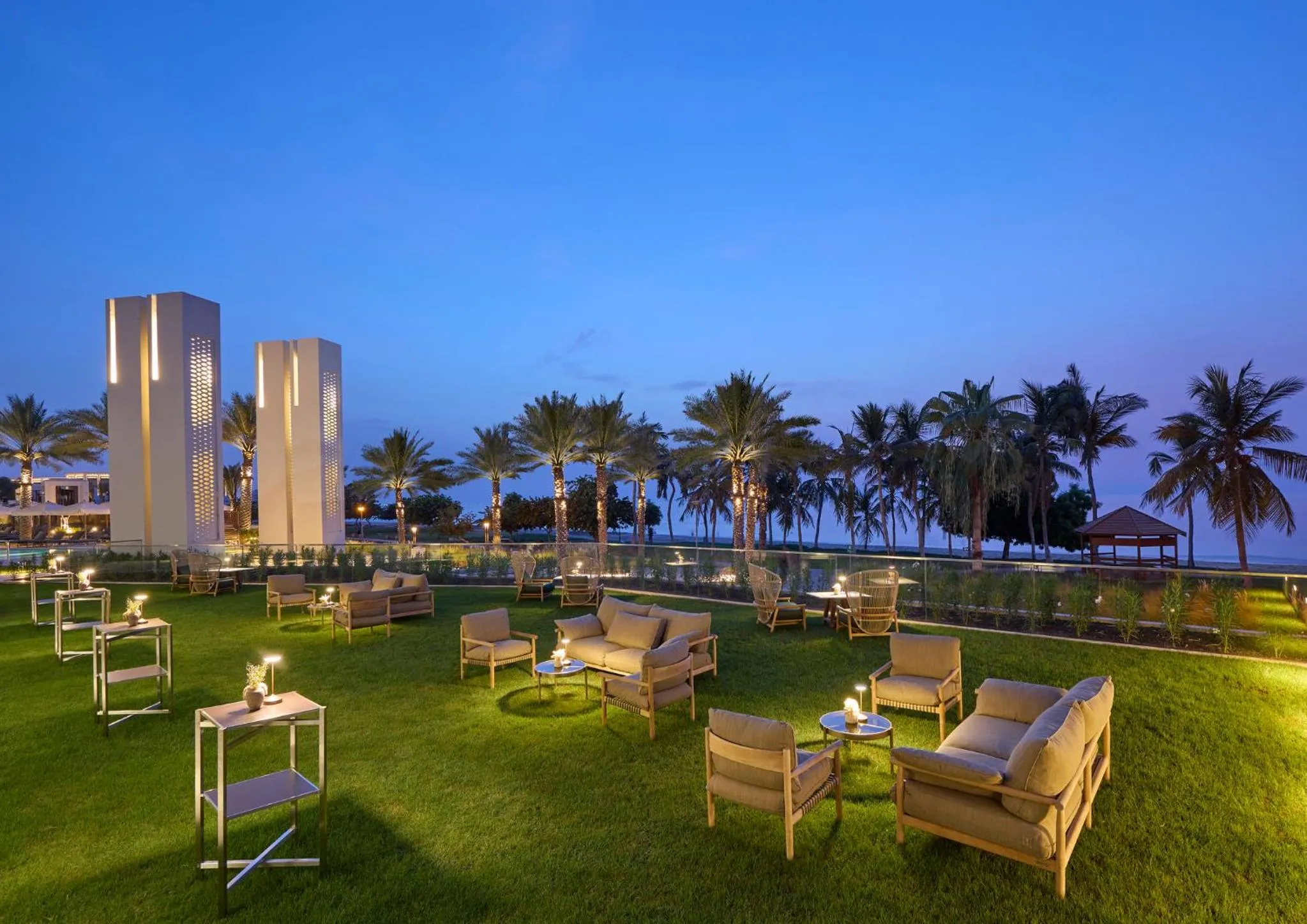 Garden in Mandarin Oriental, Muscat