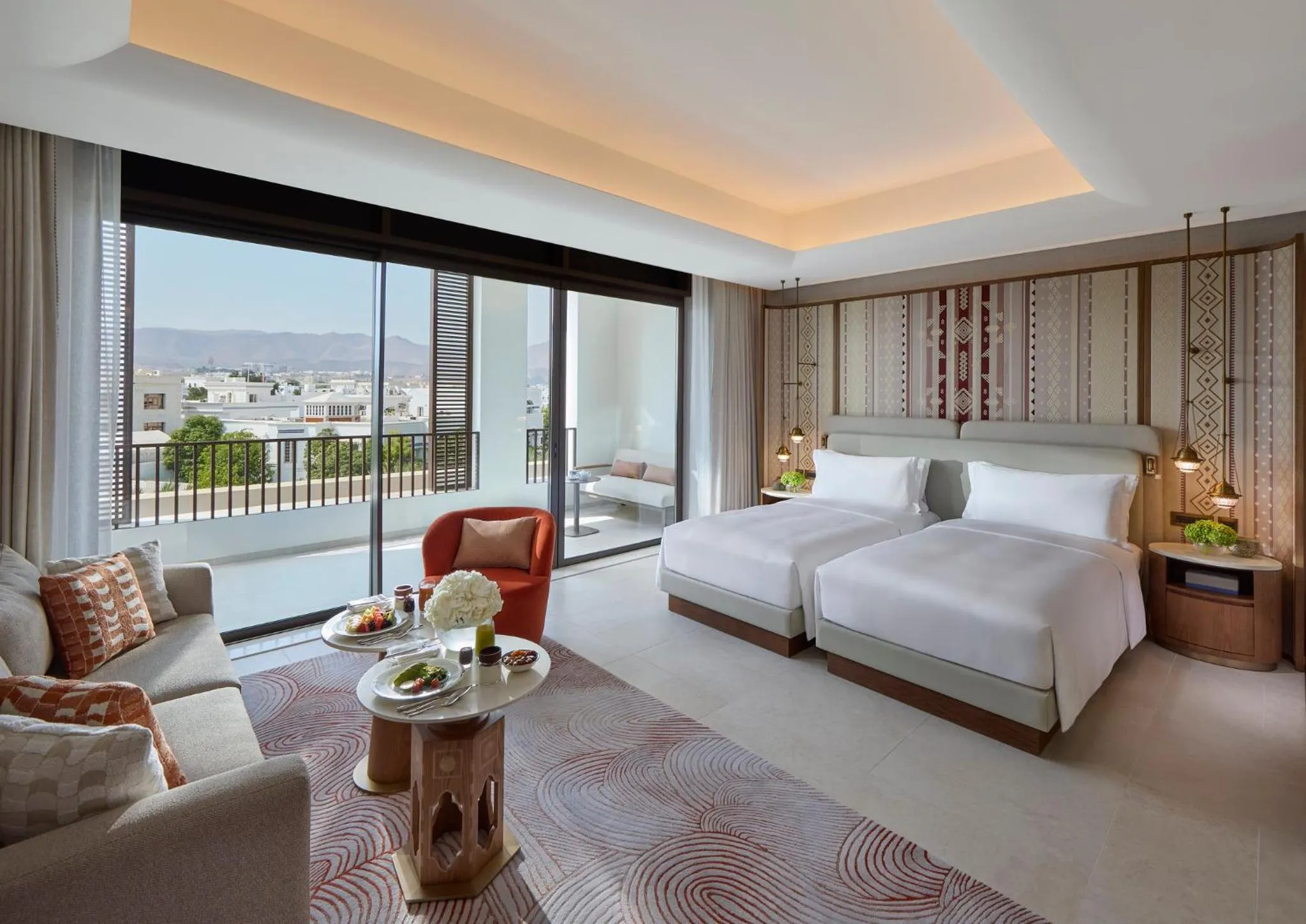 Bedroom, Bed in Mandarin Oriental, Muscat