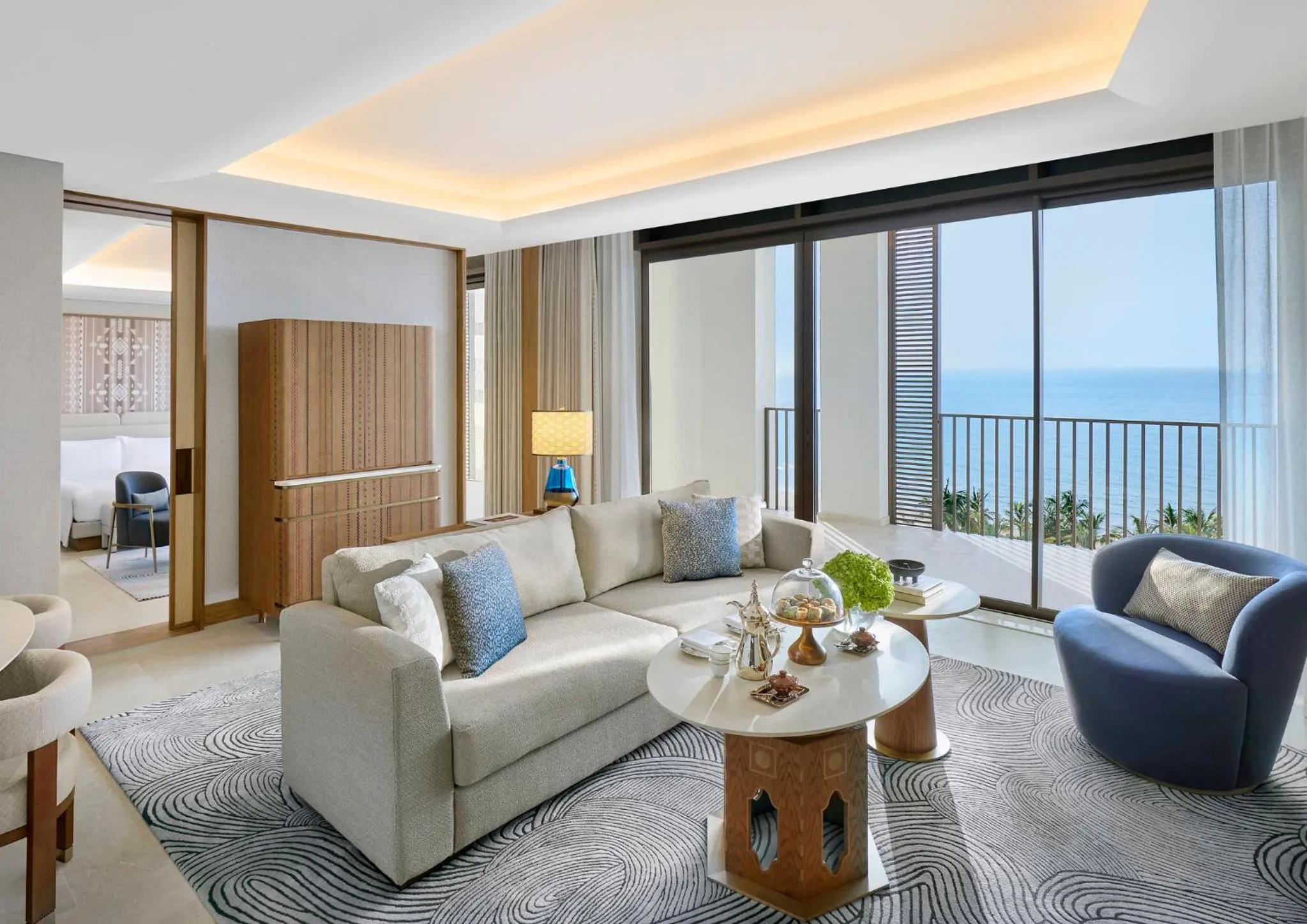 Living room in Mandarin Oriental, Muscat