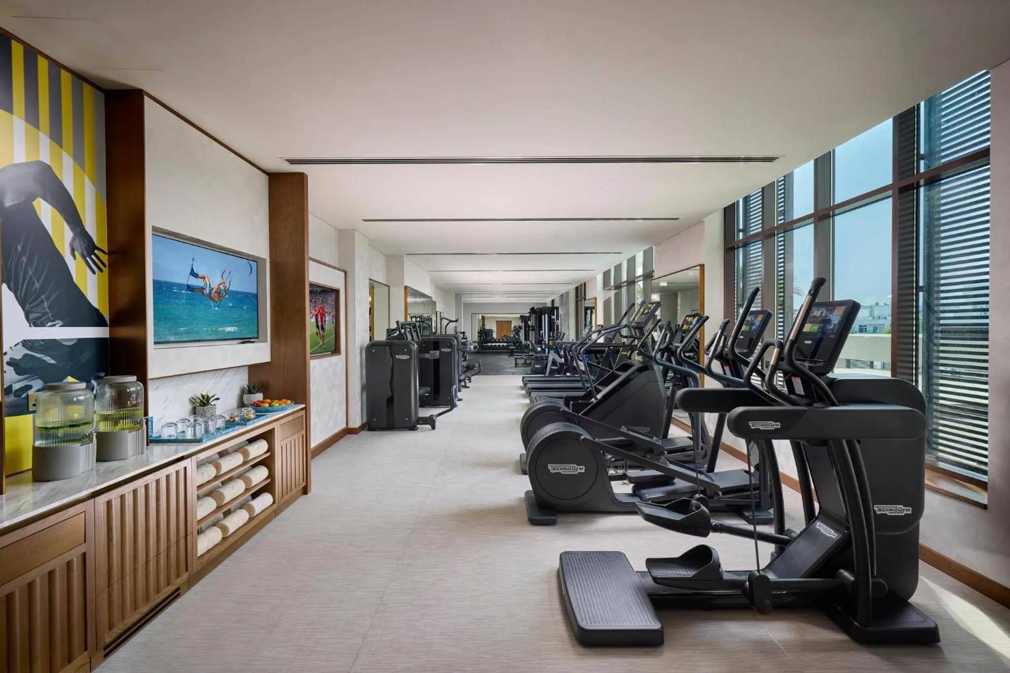 Fitness centre/facilities in Mandarin Oriental, Muscat