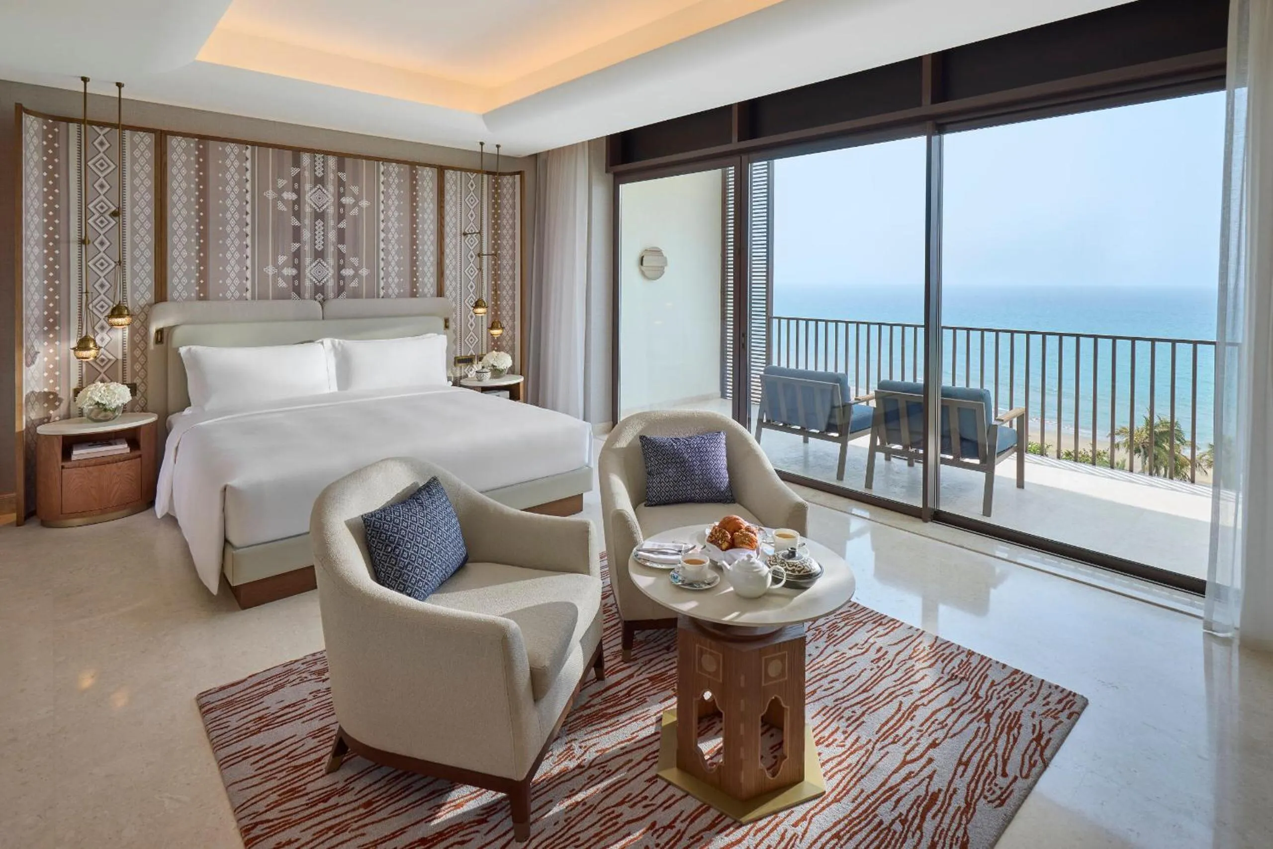 Bedroom, Bed in Mandarin Oriental, Muscat