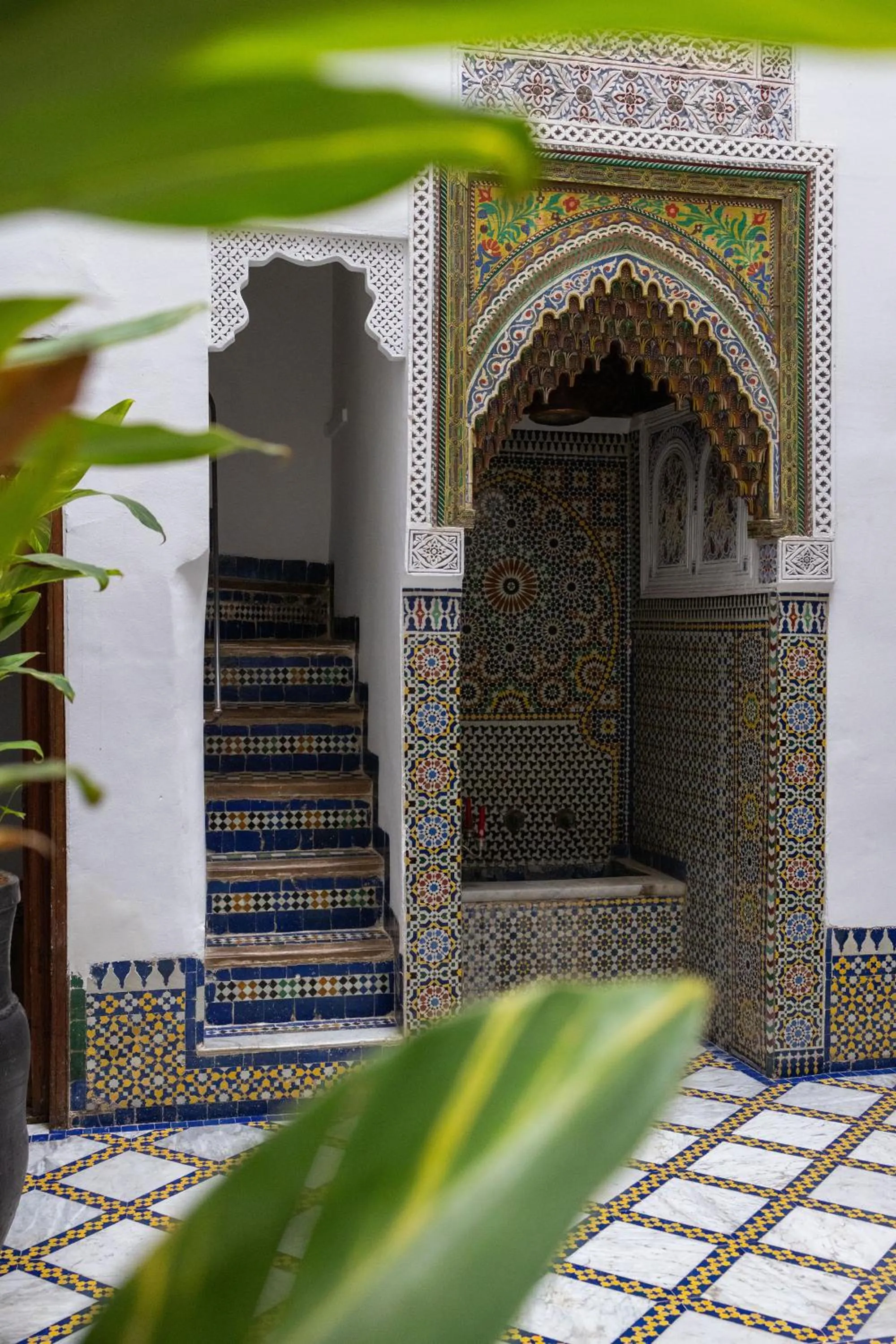 Living room in Riad 9 Fez