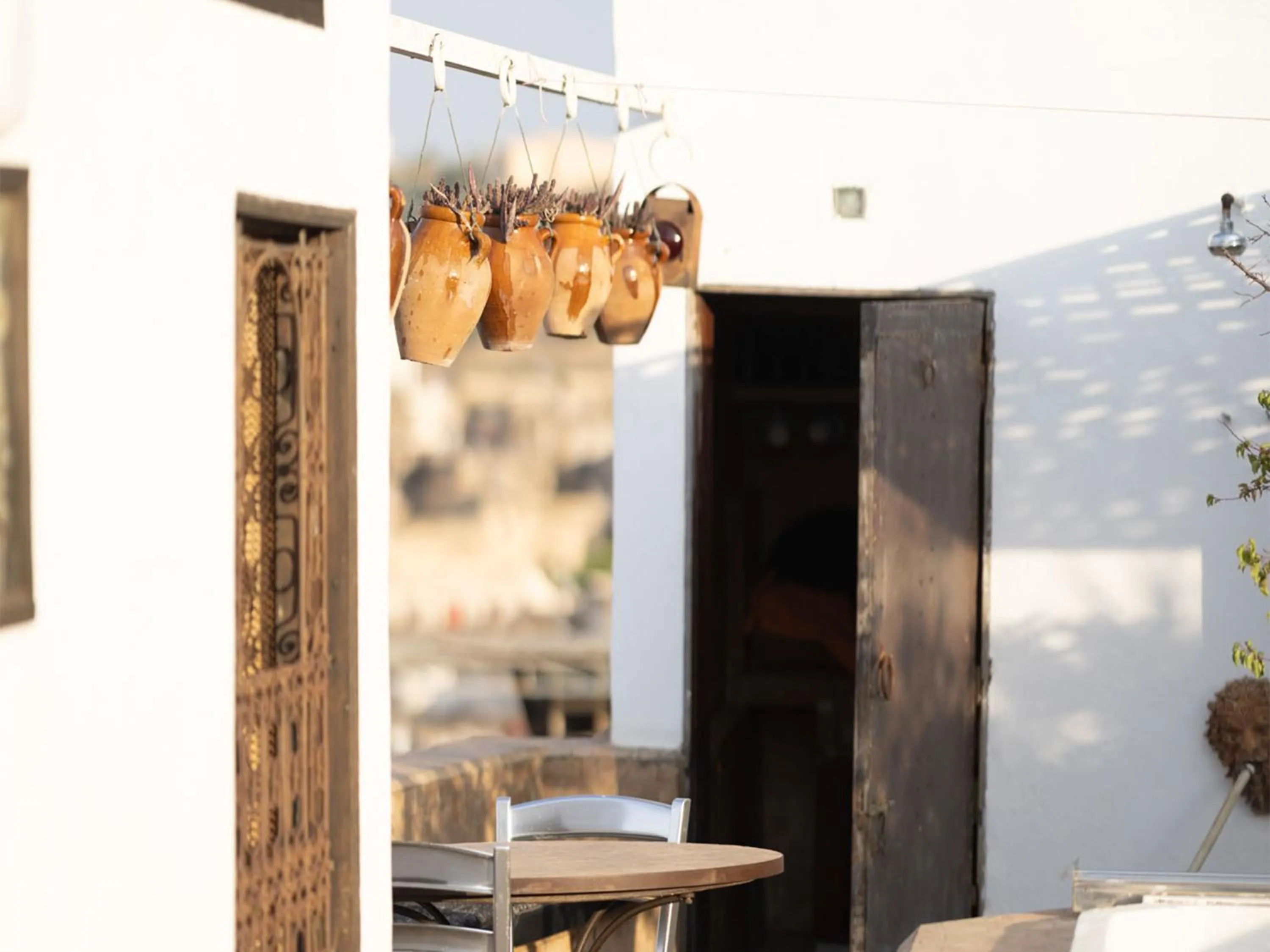 Balcony/Terrace in Riad 9 Fez