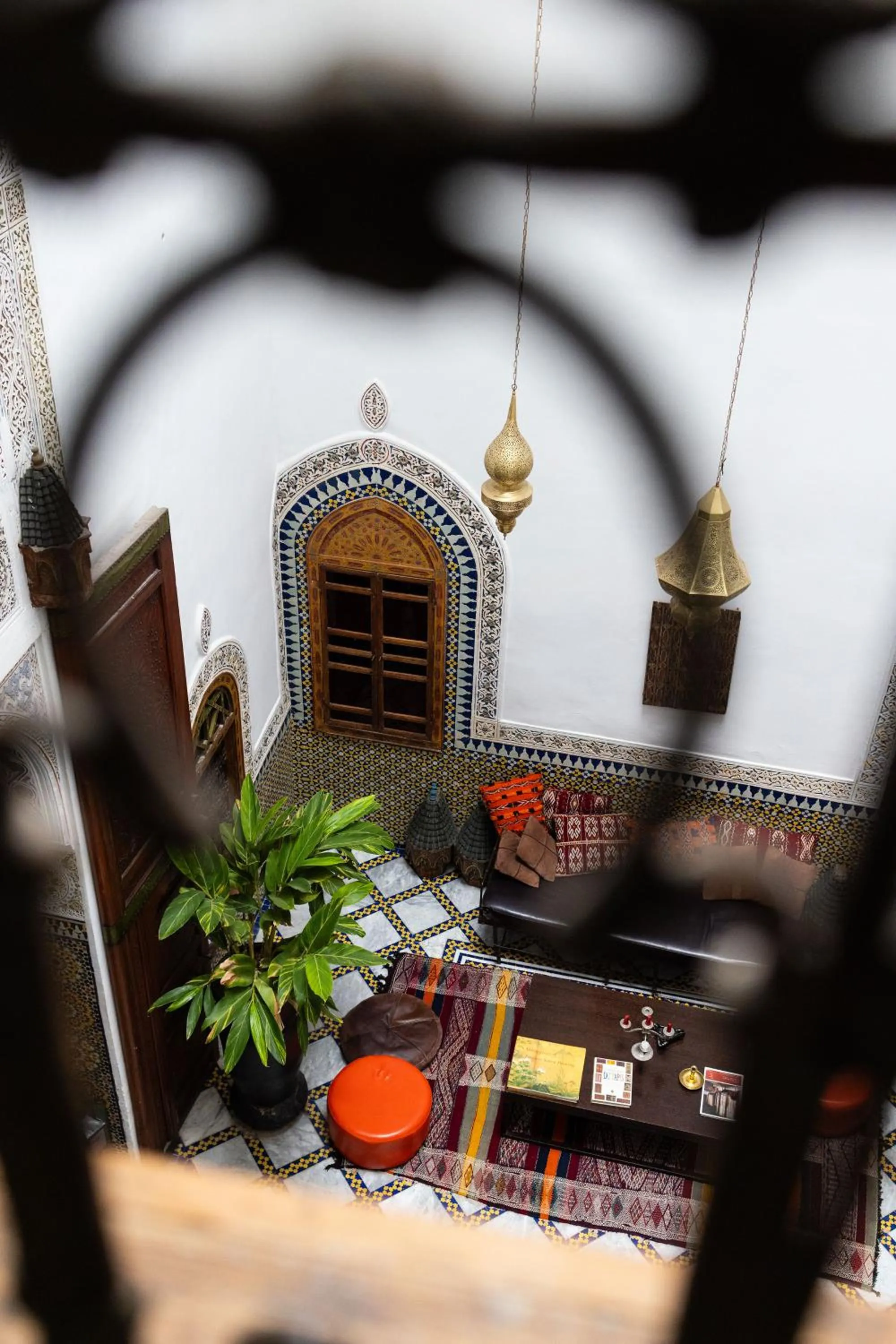 Lobby or reception in Riad 9 Fez