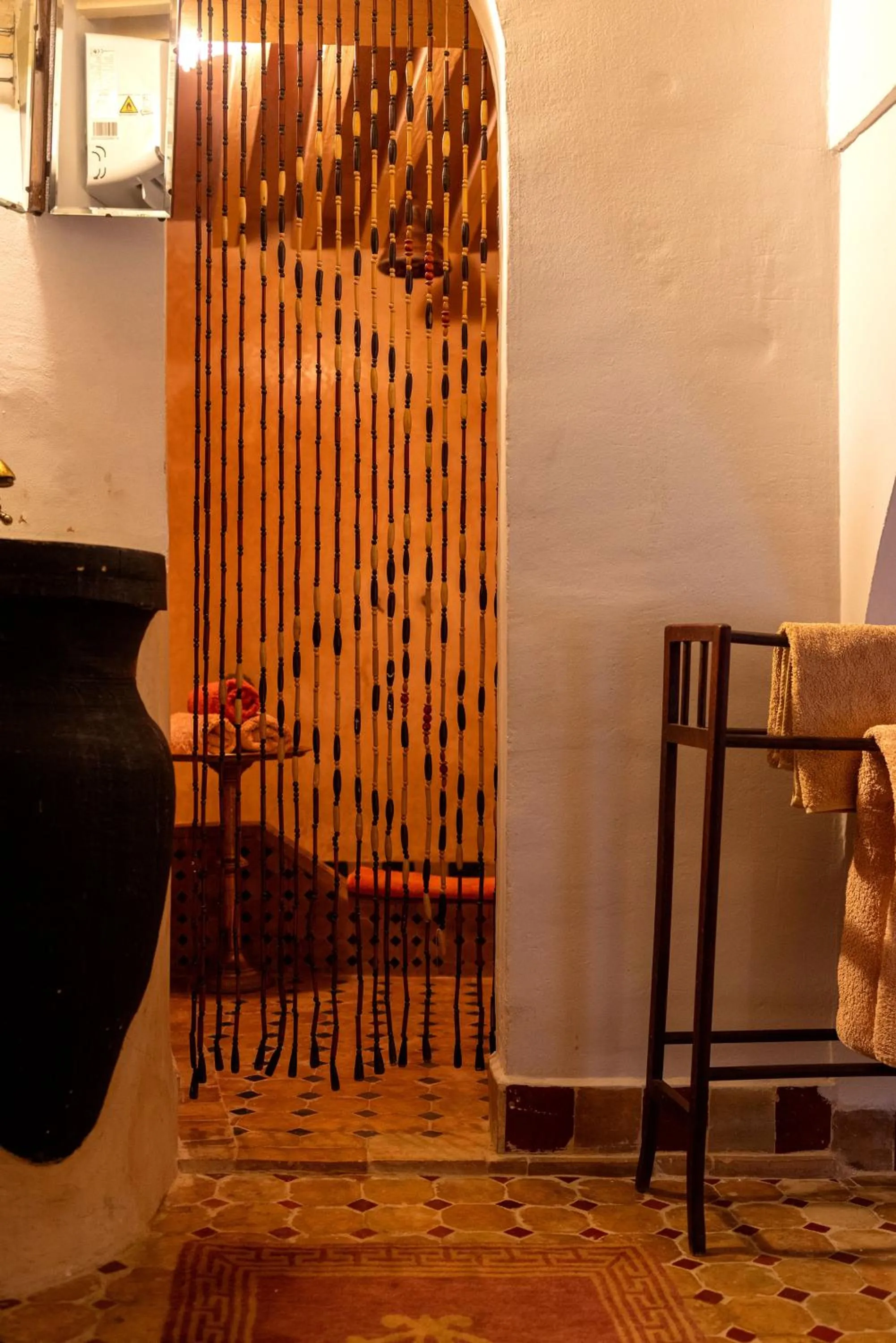 Shower in Riad 9 Fez