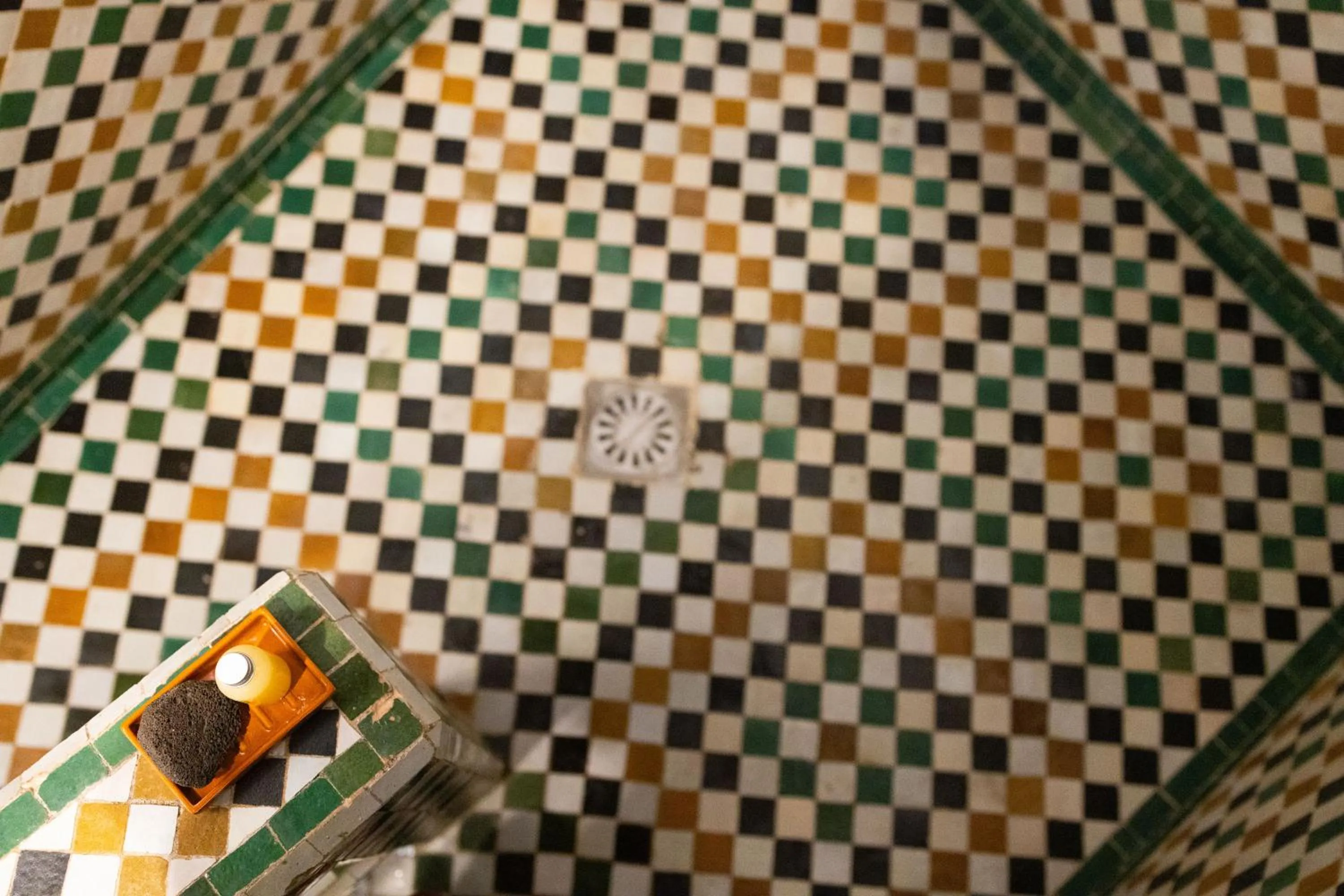 Shower in Riad 9 Fez