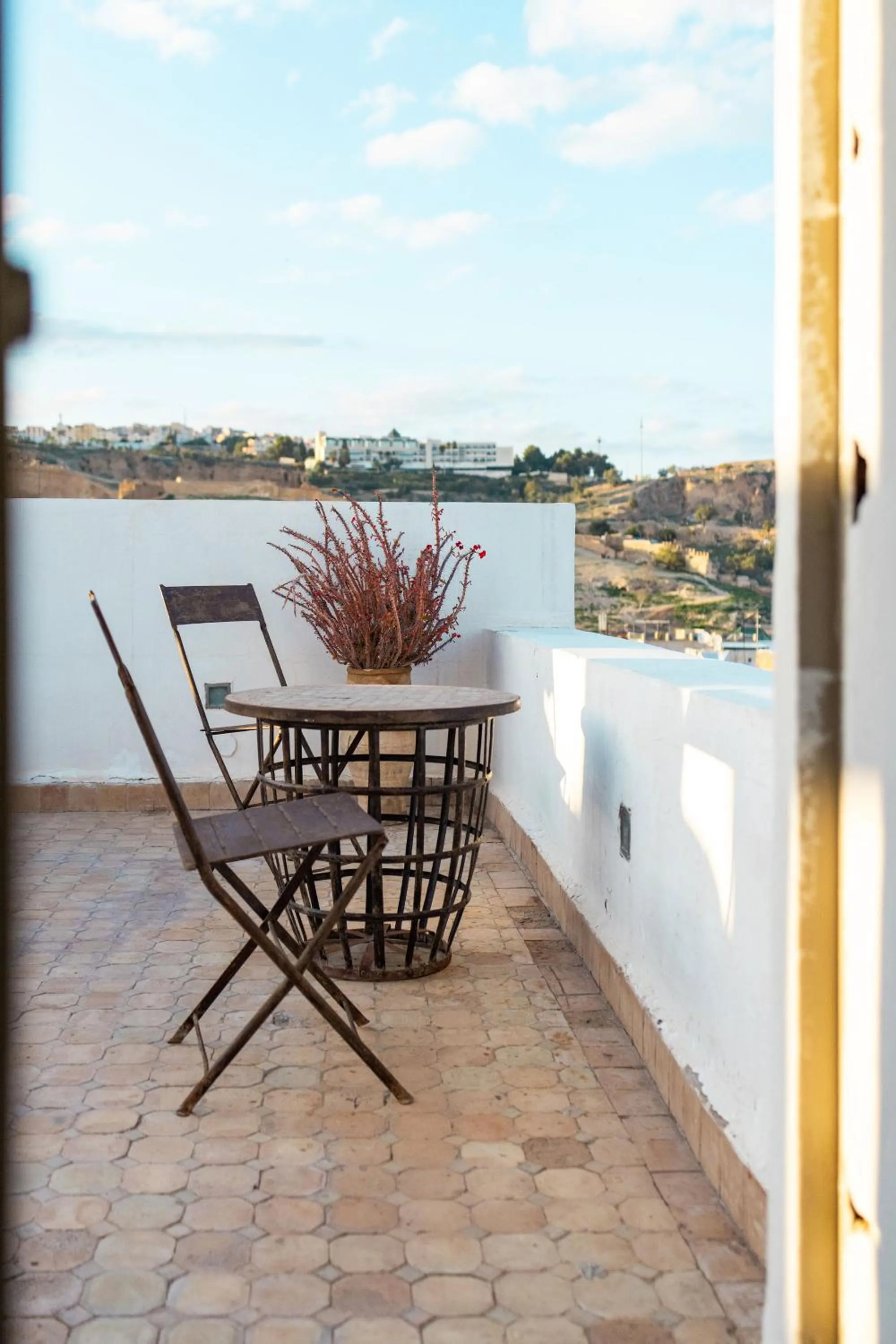 Balcony/Terrace in Riad 9 Fez